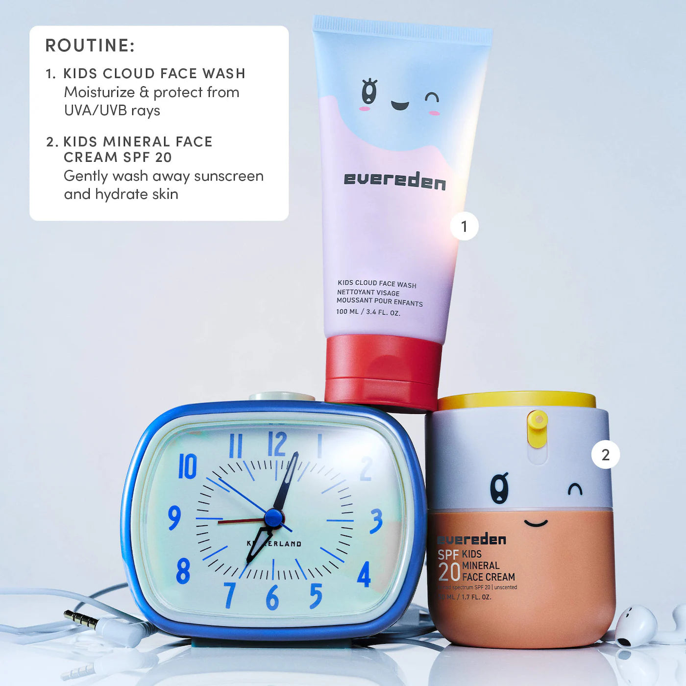 *PREORDEN: Kids 2-in-1 Mineral Face Cream & Sunscreen SPF20 - Evereden / Crema facial con protector solar para niños