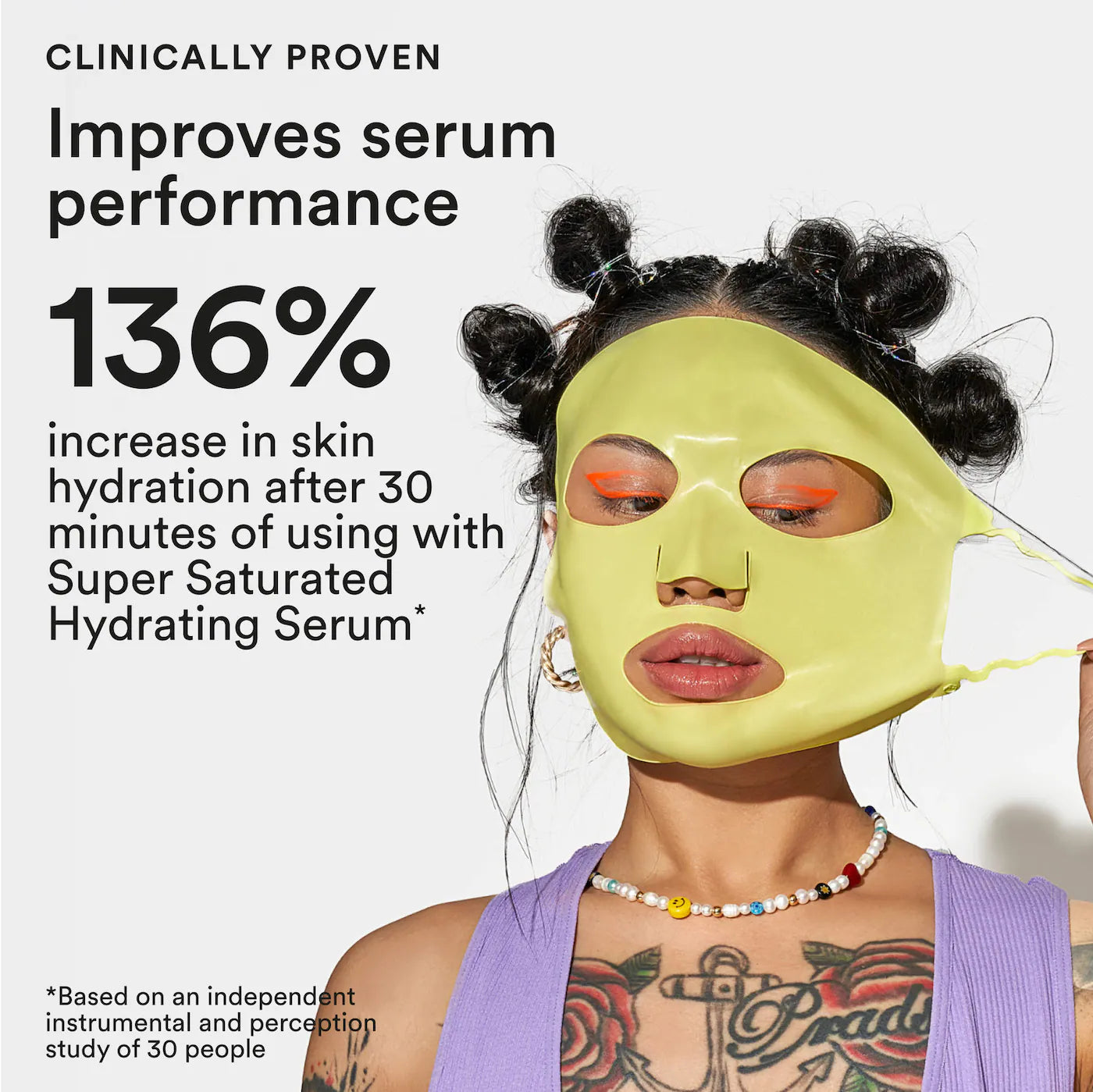 *PREORDEN: Avant Guard Reusable 100% Silicone Sheet Mask - Experiment / Mascarilla de silicona reutilizable