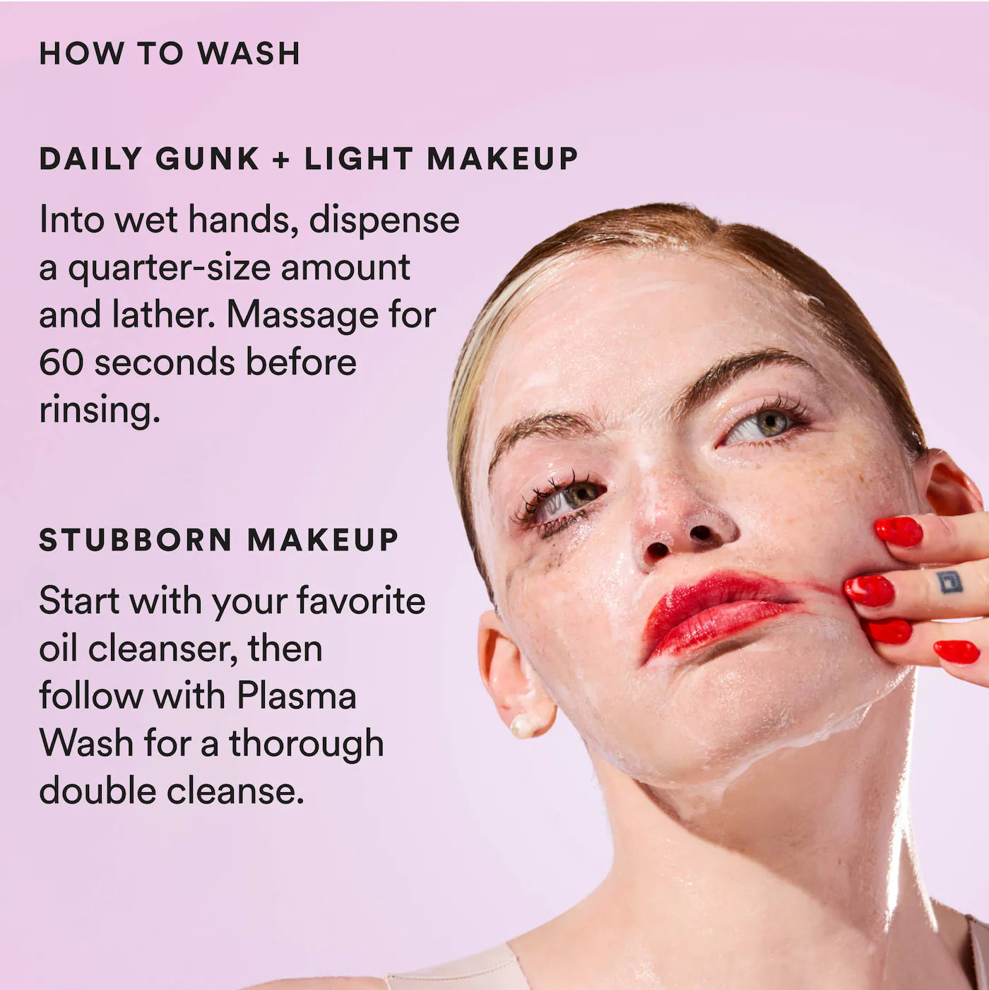 *PREORDEN: Plasma Wash Moisture-Depositing Gel Cream Cleanser with Glycerin 150mL - Experiment / Limpiador facial