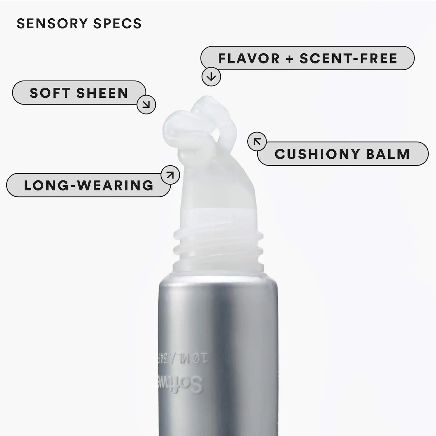 *PREORDEN: Softwear Exfoliating and Hydrating Daily Lip Treatment with Squalane + AHA - Experiment / Labial hidratante y exfoliante