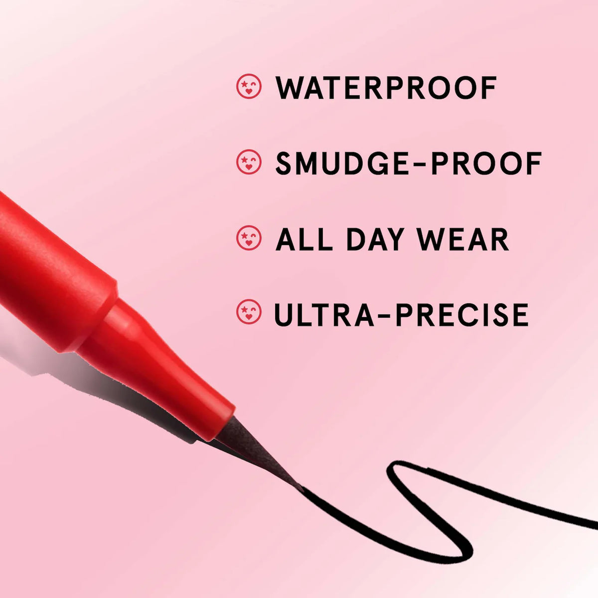 Point Made Waterproof Liquid Eyeliner Pen - ONE/SIZE by Patrick Starrr / Delineador líquido resistente al agua