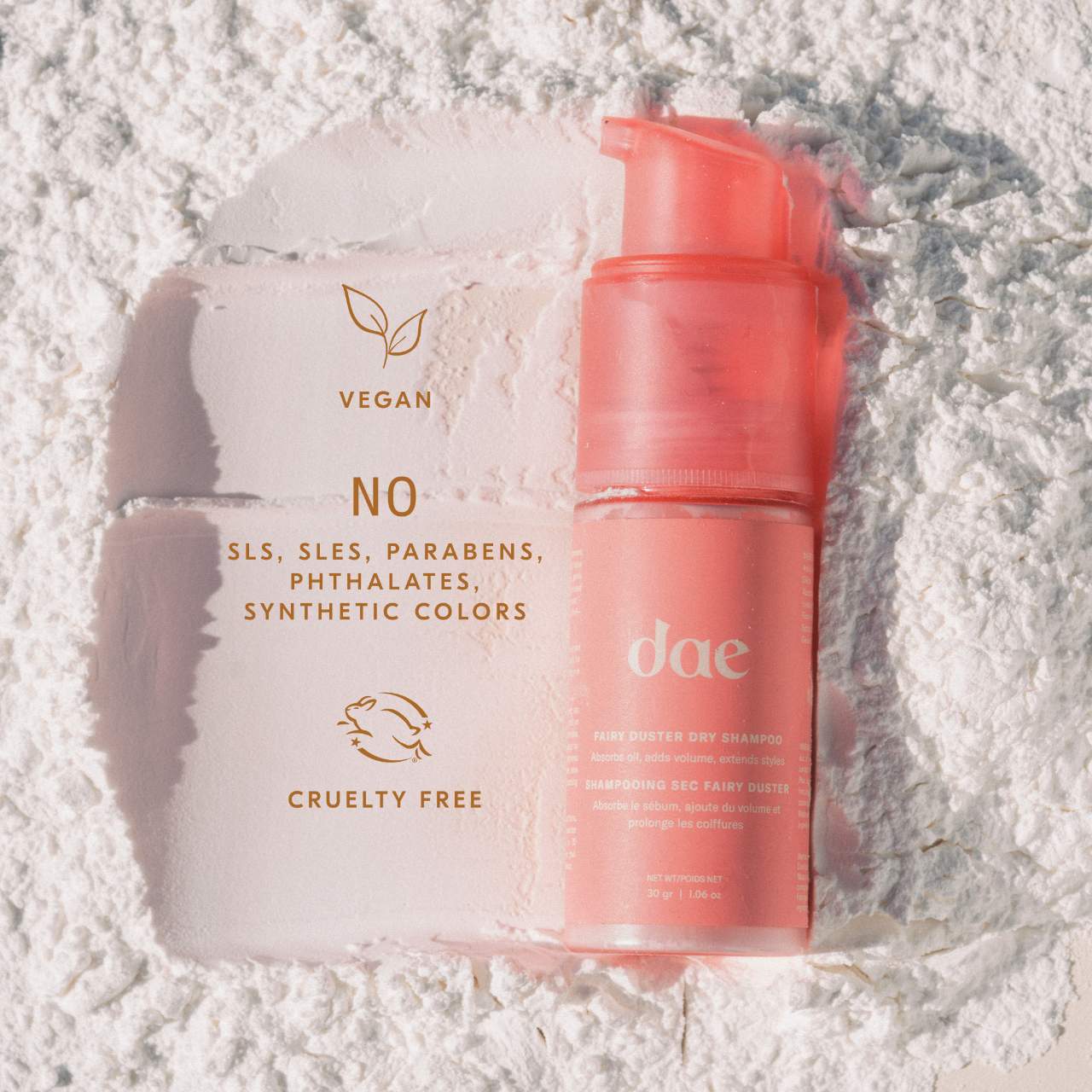 *PREORDEN: Fairy Duster Volumizing Dry Shampoo Powder - dae / Shampoo en seco aumenta volúmen