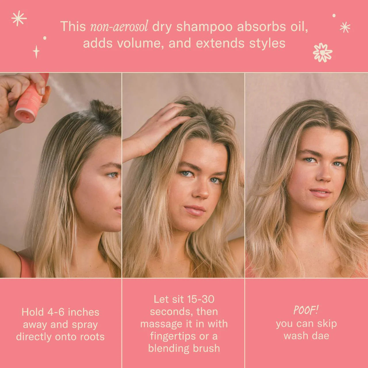 *PREORDEN: Fairy Duster Volumizing Dry Shampoo Powder - dae / Shampoo en seco aumenta volúmen