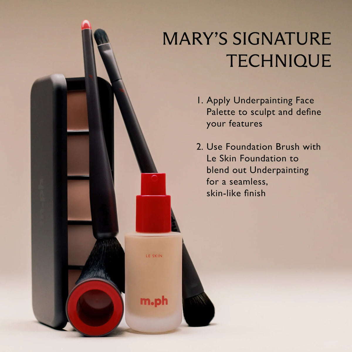 *PREORDEN: The Foundation Brush - m.ph by Mary Phillips / Brocha para base