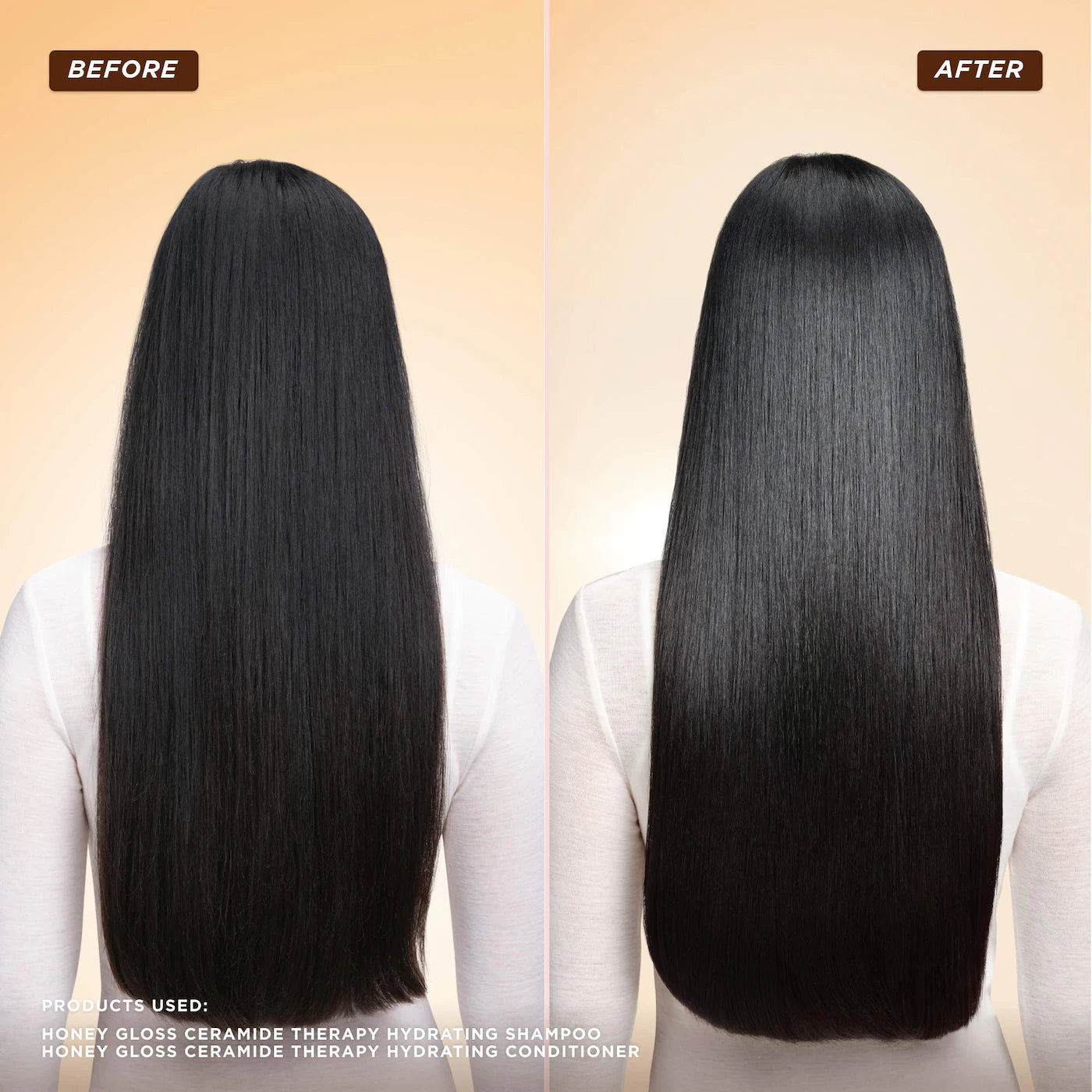Honey Gloss Ceramide Therapy Hydrating Shampoo & Conditioner Duo - Gisou / Set de shampoo y acondicionador
