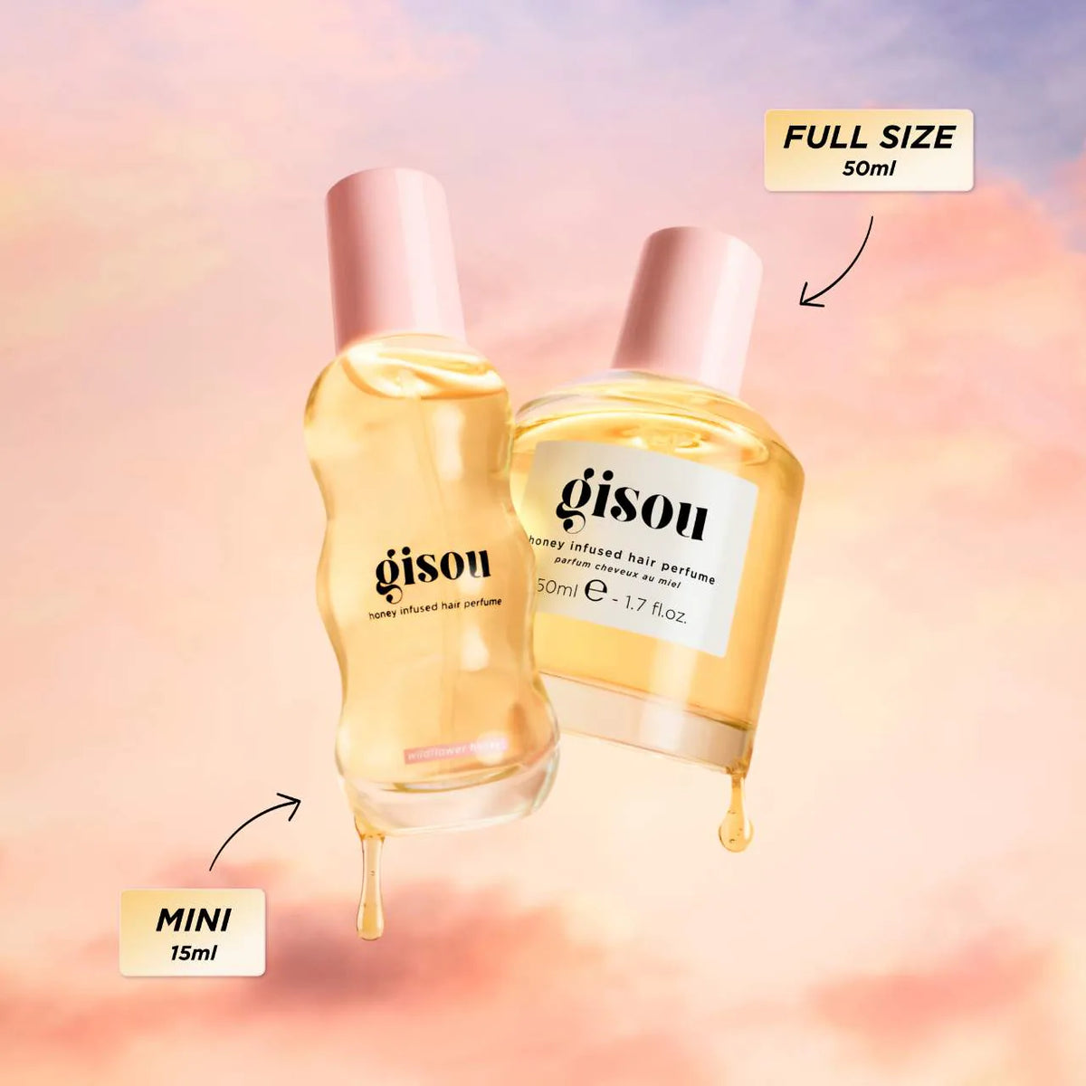 Honey Infused Hair Perfume Wildflower - Gisou / Perfume para cabello