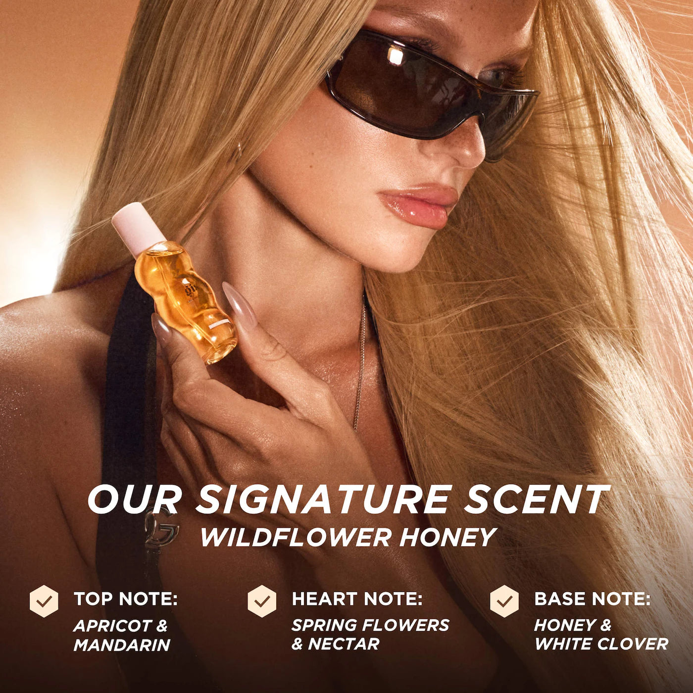 *PREORDEN: Glow All The Way Hair and Lip Gift Set - Gisou / Set 4 pzas cabello y labios