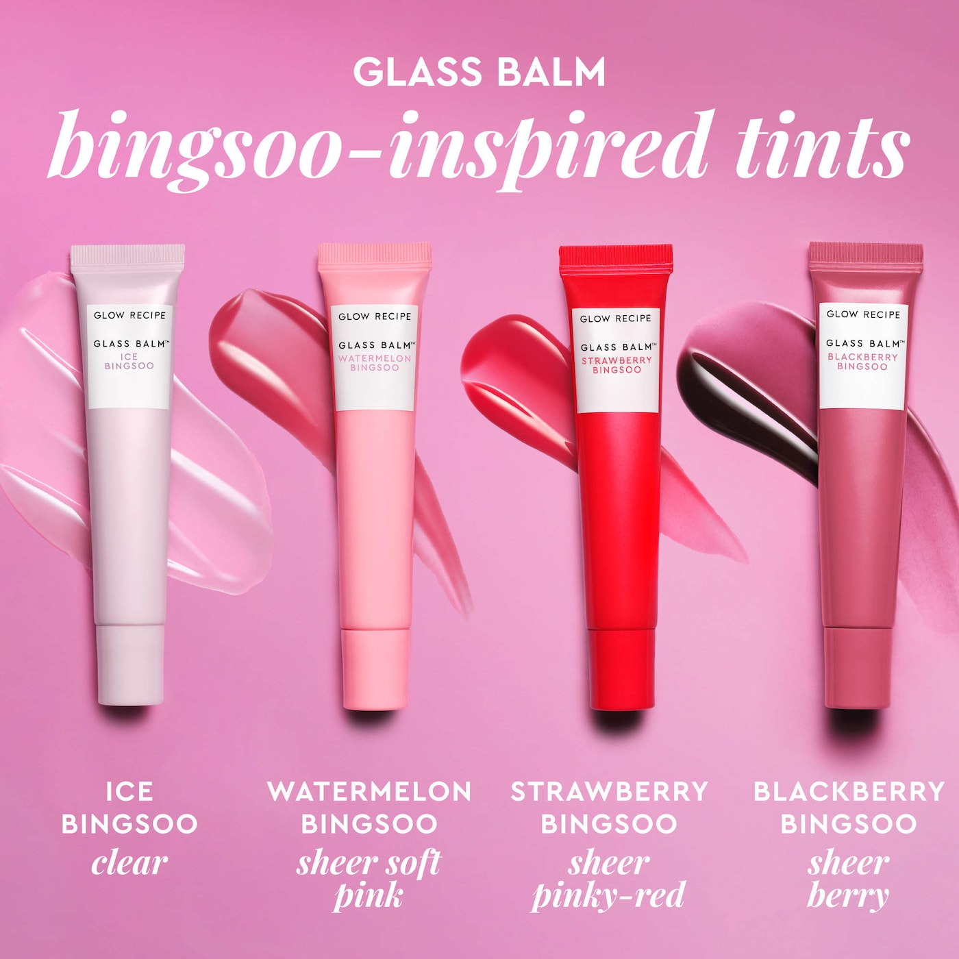 Glass Balm Lip Treatment for Shine & Hydration - Glow Recipe / Bálsamo hidratante