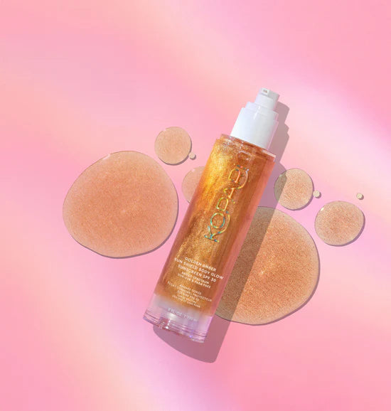 Golden Amber Sun Shield Body Glow Sunscreen SPF 30 - KOPARI / Protector solar en aceite ligero luminoso