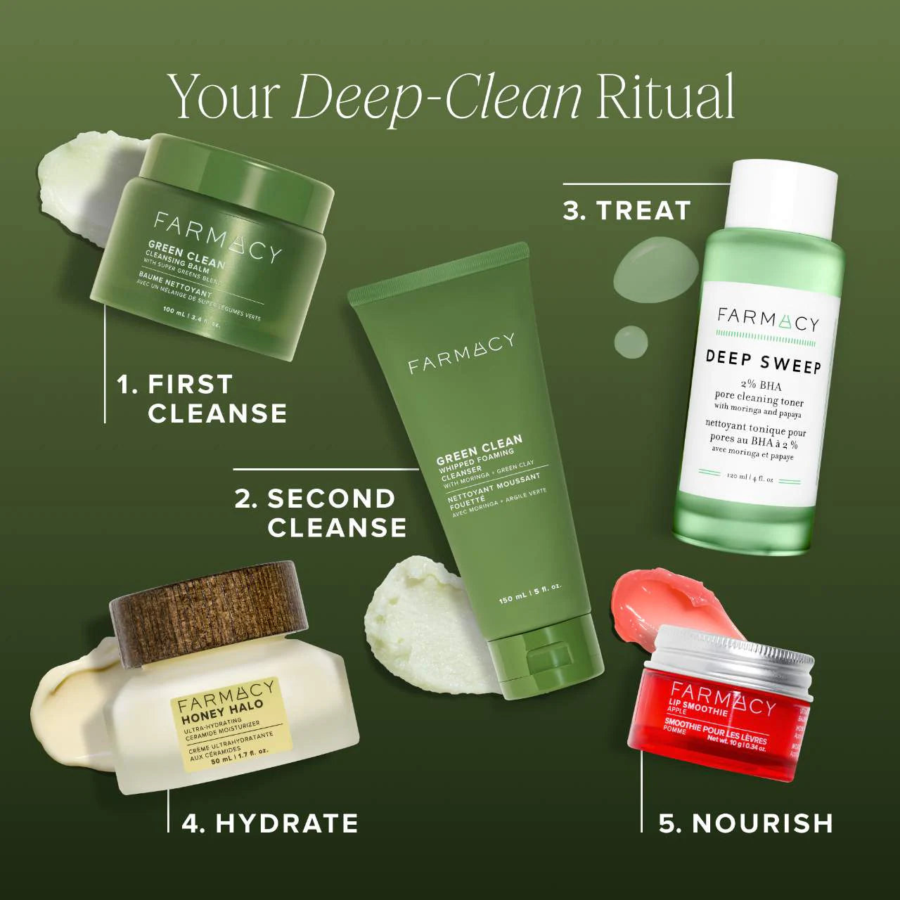 *PREORDEN: Green Clean Makeup Removing Cleansing Balm - Farmacy / Balsamo desmaquillante
