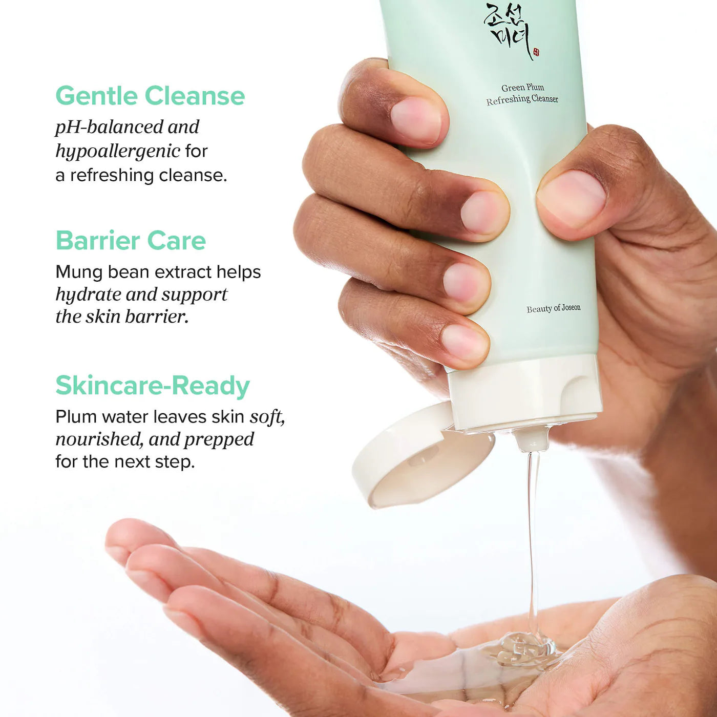 *PREORDEN: Green Plum Refreshing Cleanser for Gentle Daily Wash - Beauty of Joseon / Limpiador diario