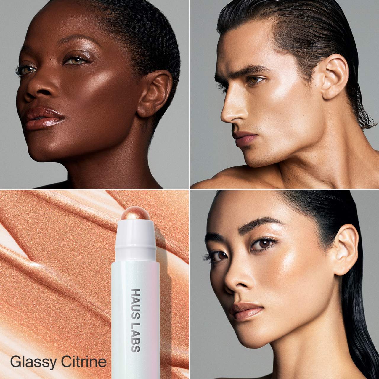 Bio-Radiant Glassy Balm Highlighter Stick - HAUS LABS BY LADY GAGA / iluminador en barra