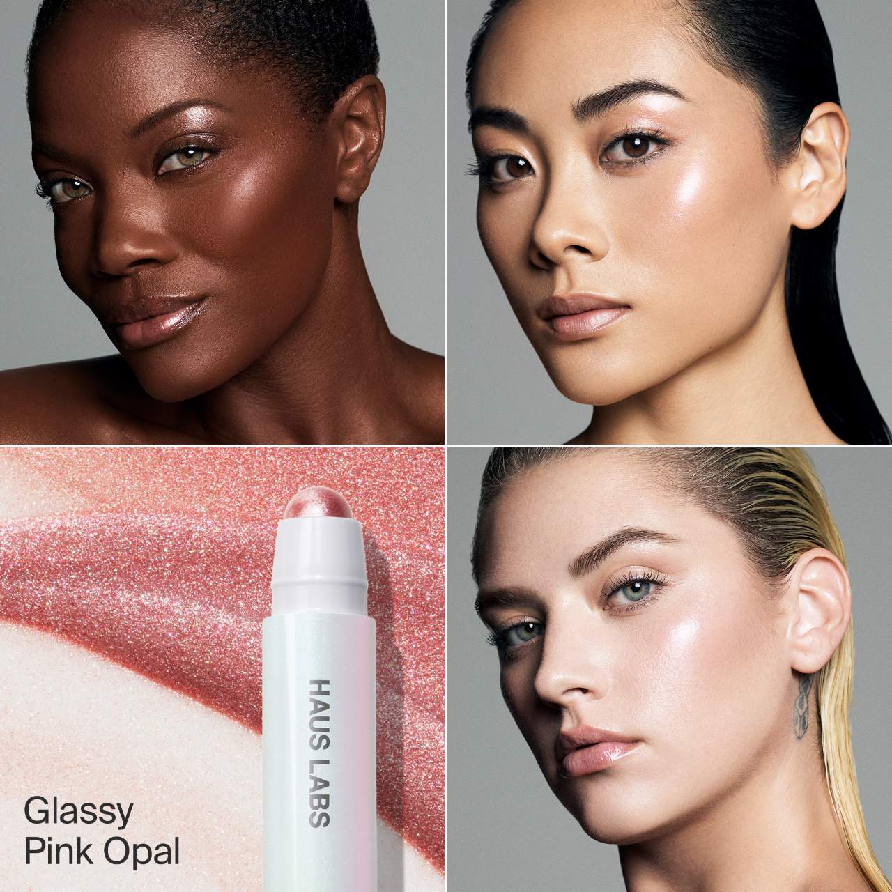 Bio-Radiant Glassy Balm Highlighter Stick - HAUS LABS BY LADY GAGA / iluminador en barra