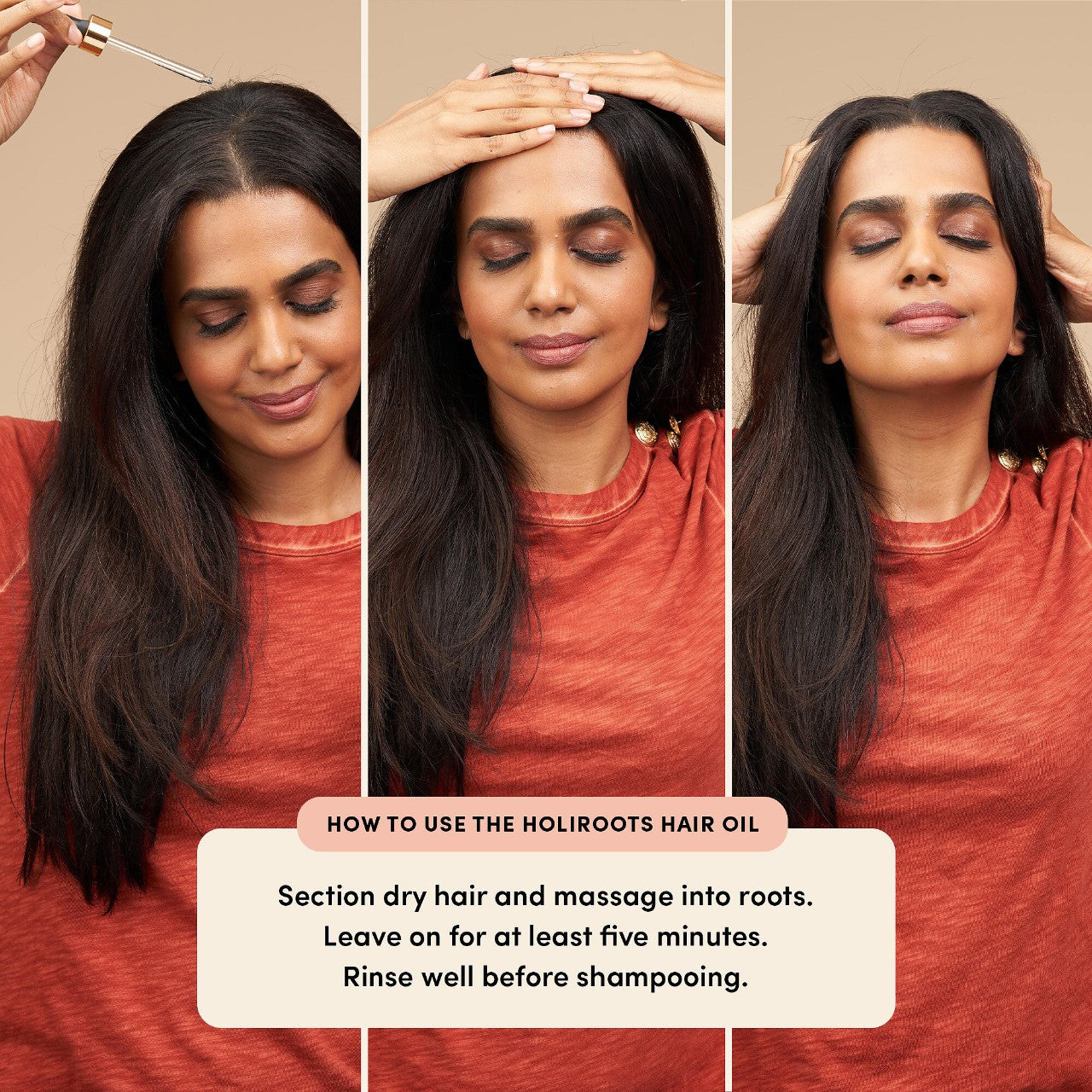 HoliRoots™ Pre-wash Hair Treatment Oil - Fable & Mane / Aceite para prelavado fortalecedor de cabello