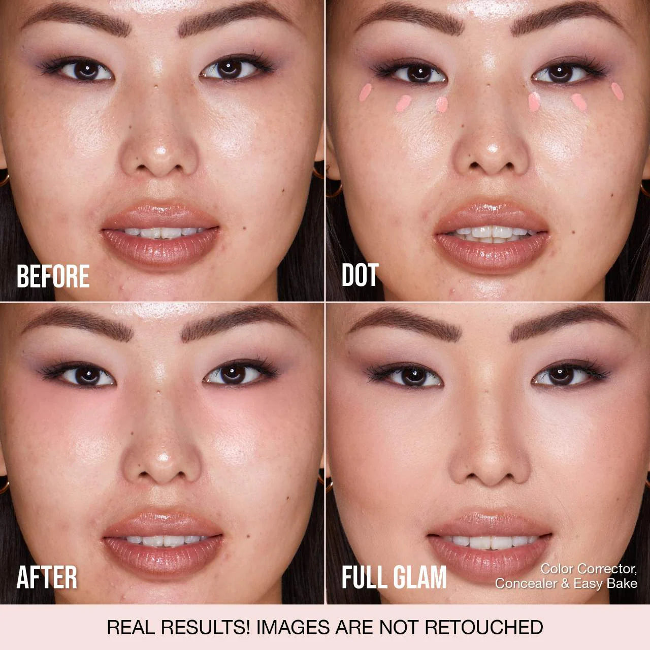 *PREORDEN: #FAUXFILTER Under Eye Color Corrector - HUDA BEAUTY / Corrector para ojeras y manchas oscuras