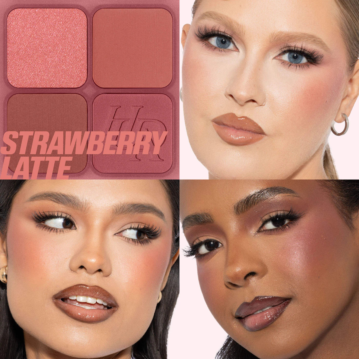 *PREORDEN: Blush Filter Blurring Blushlighters Palette - HUDA BEAUTY / Paleta de rubores en polvo