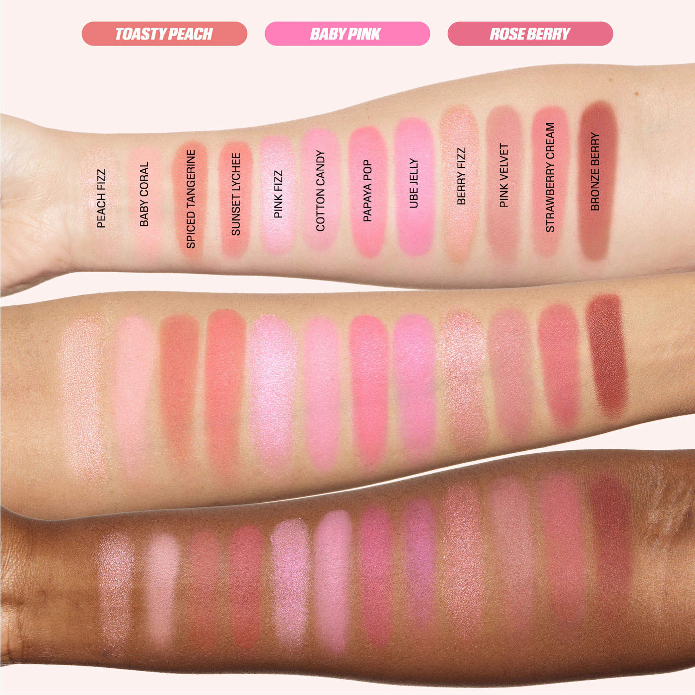*PREORDEN: Blush Filter Blurring Blushlighters Palette - HUDA BEAUTY / Paleta de rubores en polvo