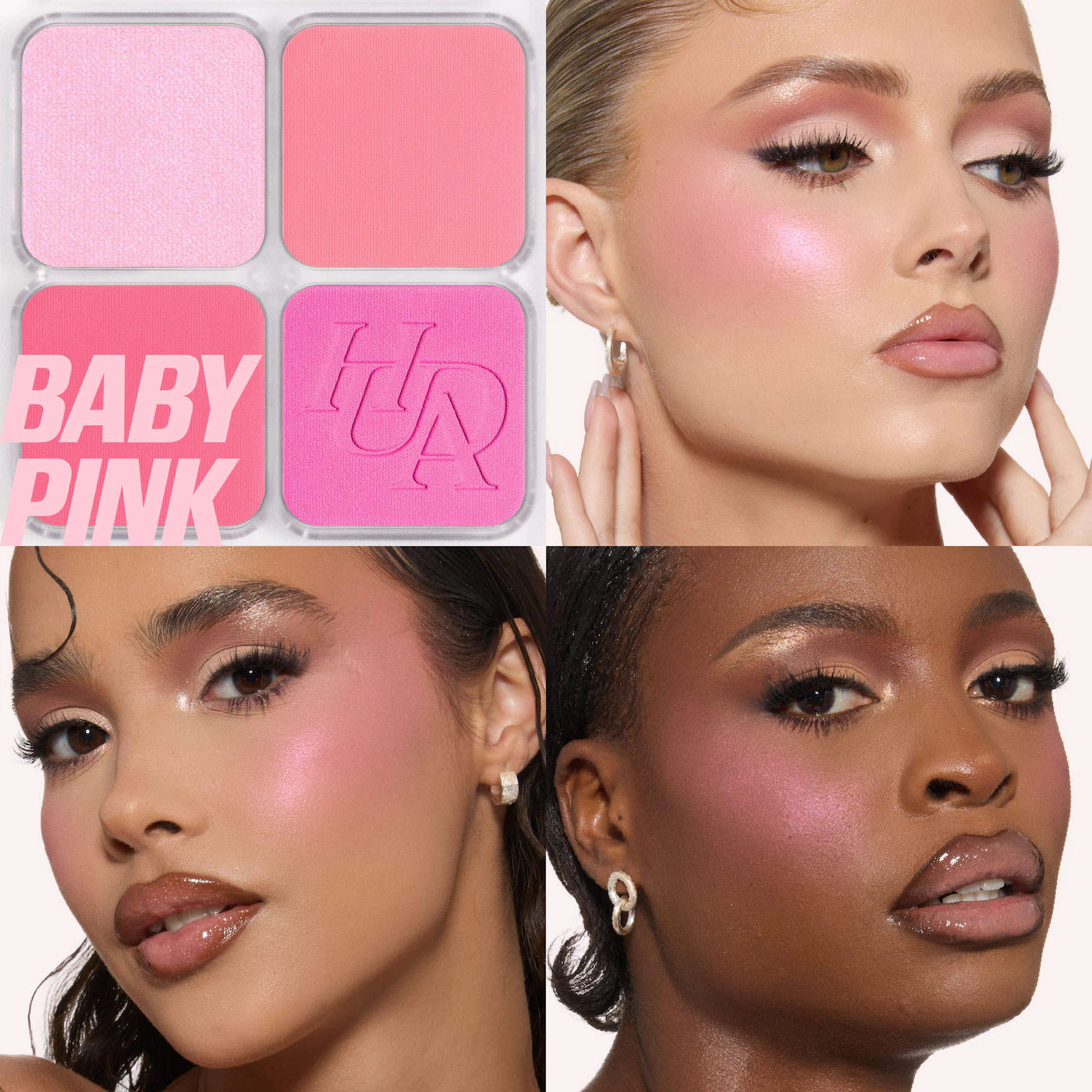 *PREORDEN: Blush Filter Blurring Blushlighters Palette - HUDA BEAUTY / Paleta de rubores en polvo