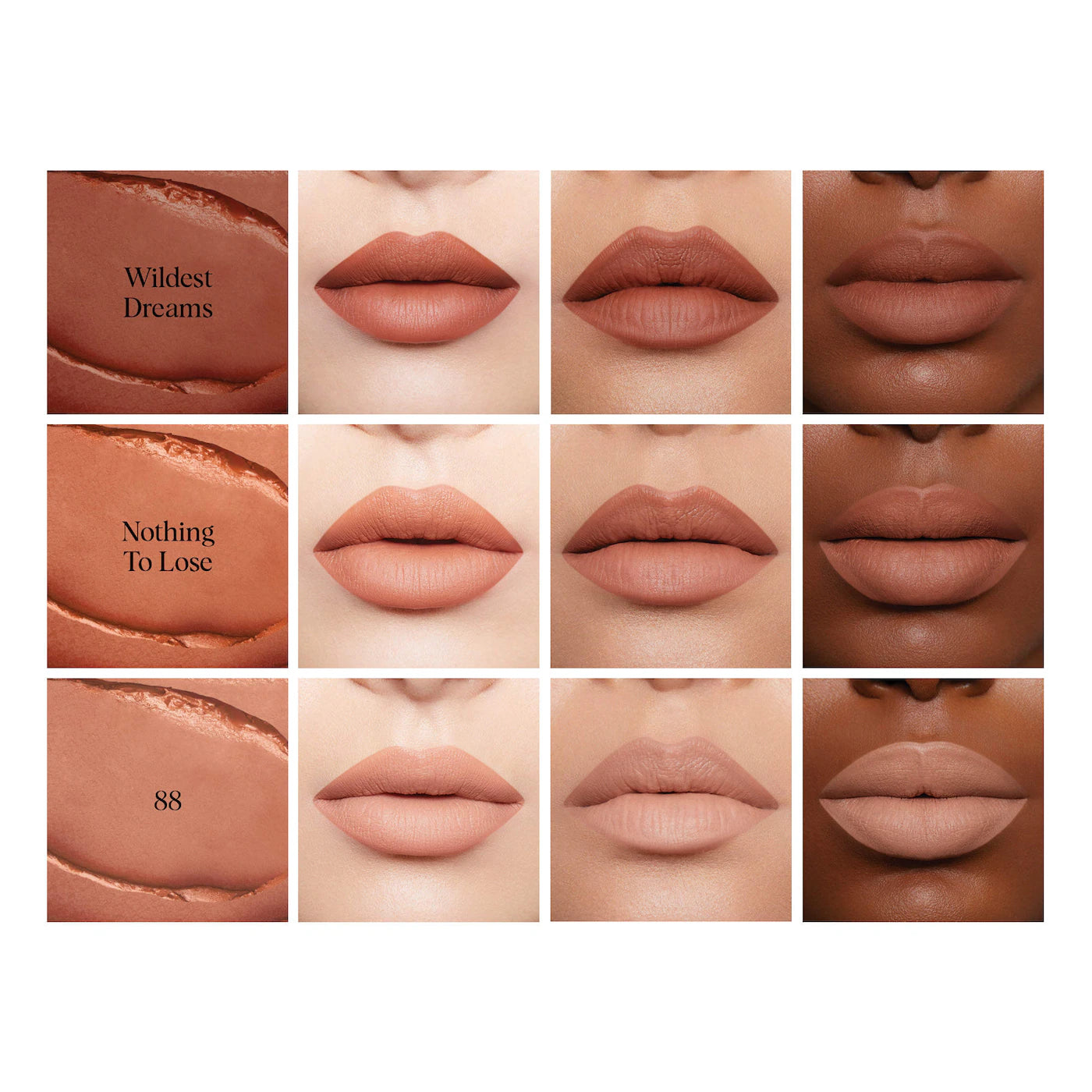 *PREORDEN: Creamy Matte Longwear Lipstick with Hyaluronic Acid - HUNG VANNGO BEAUTY / Labial mate