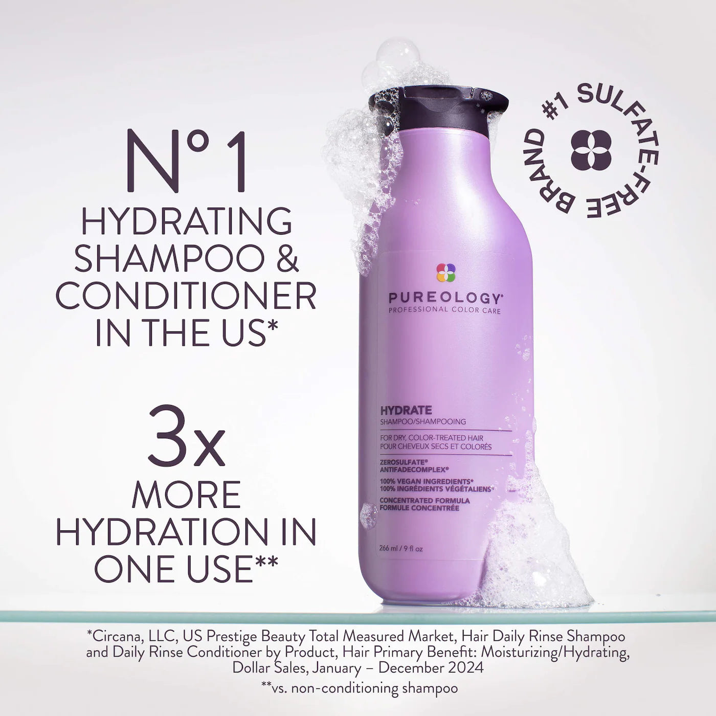 *PREORDEN: Hydrate Shampoo, Conditioner & Color Fanatic Hair Gift Set - Pureology / Set del cuidado del cabello