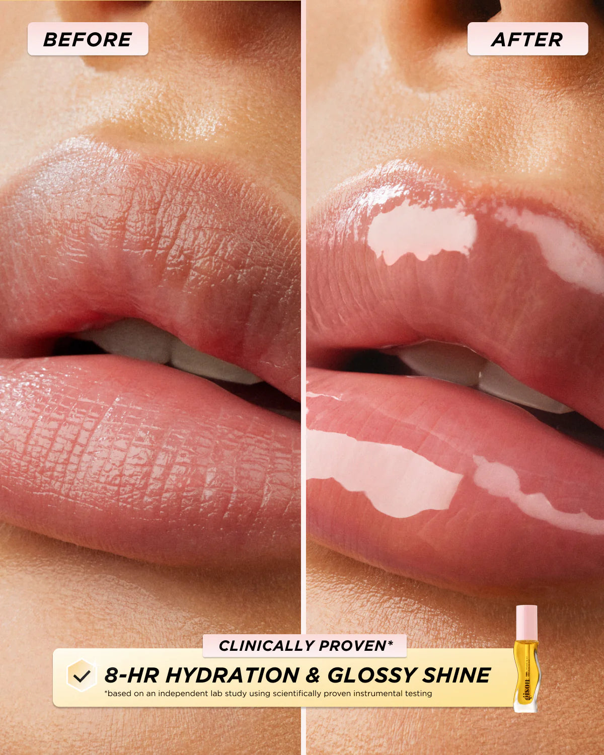 Honey Gloss Duo - Gisou / Set 2 pzas cabello y labios