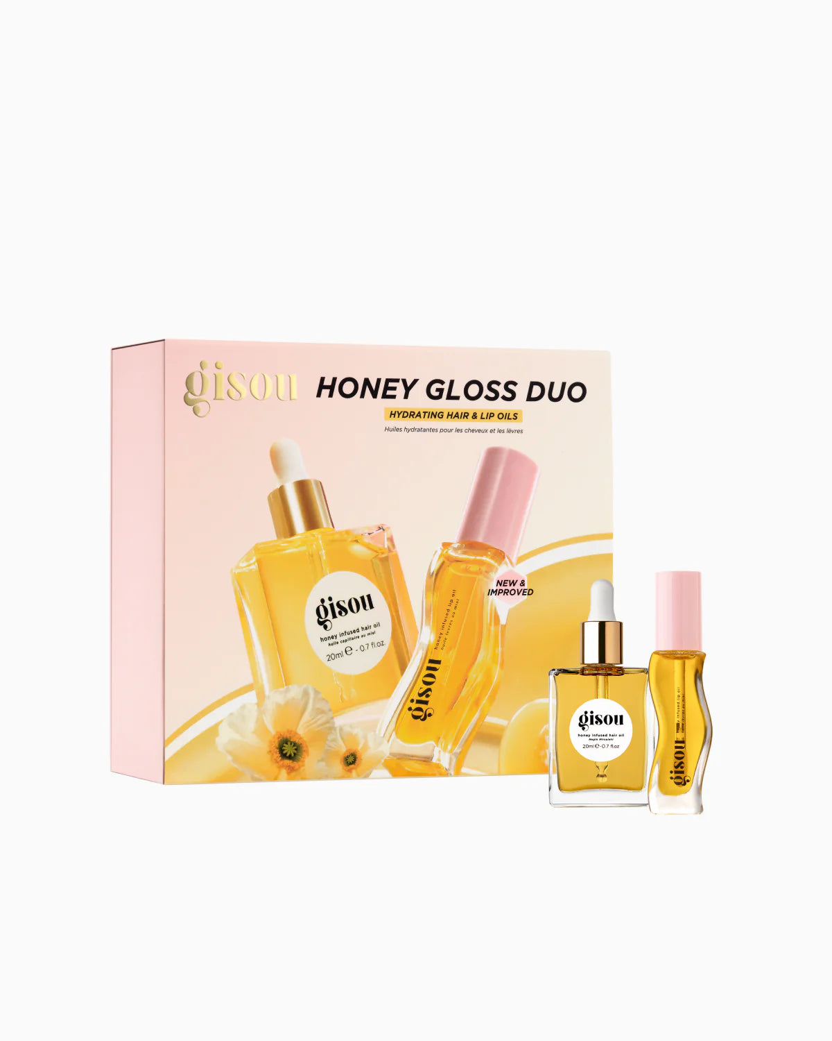 Honey Gloss Duo - Gisou / Set 2 pzas cabello y labios