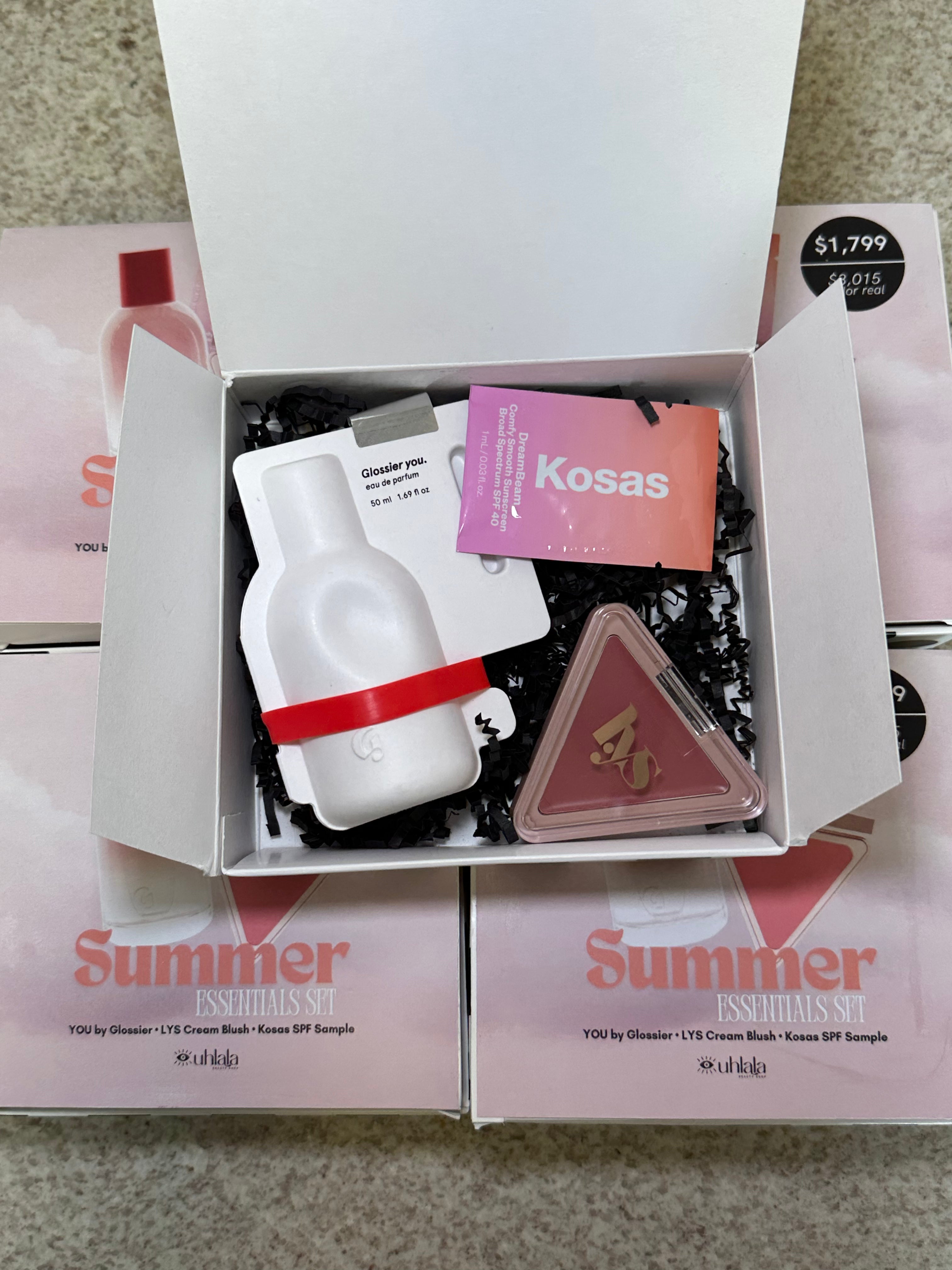 Summer Essentials Set - Sephora Favorites / Set 3 pzas perfume, rubor y spf