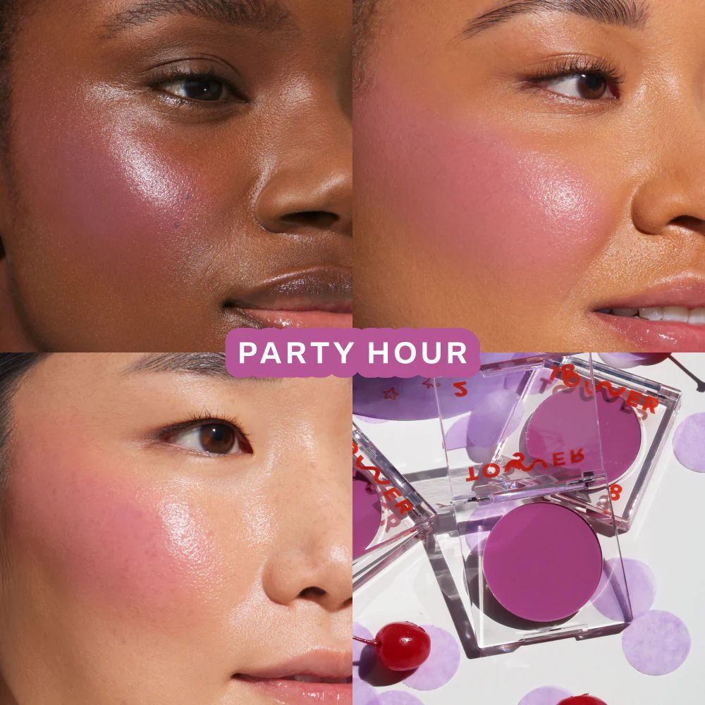 The Birthday Bundle - Tower 28 Beauty / Set 3 pzas labios y mejillas + Bolsa