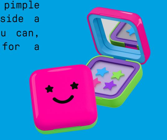 Hydro Stars Party Pack Compact (32 estrellas) - Starface / Parches para granitos con estuche
