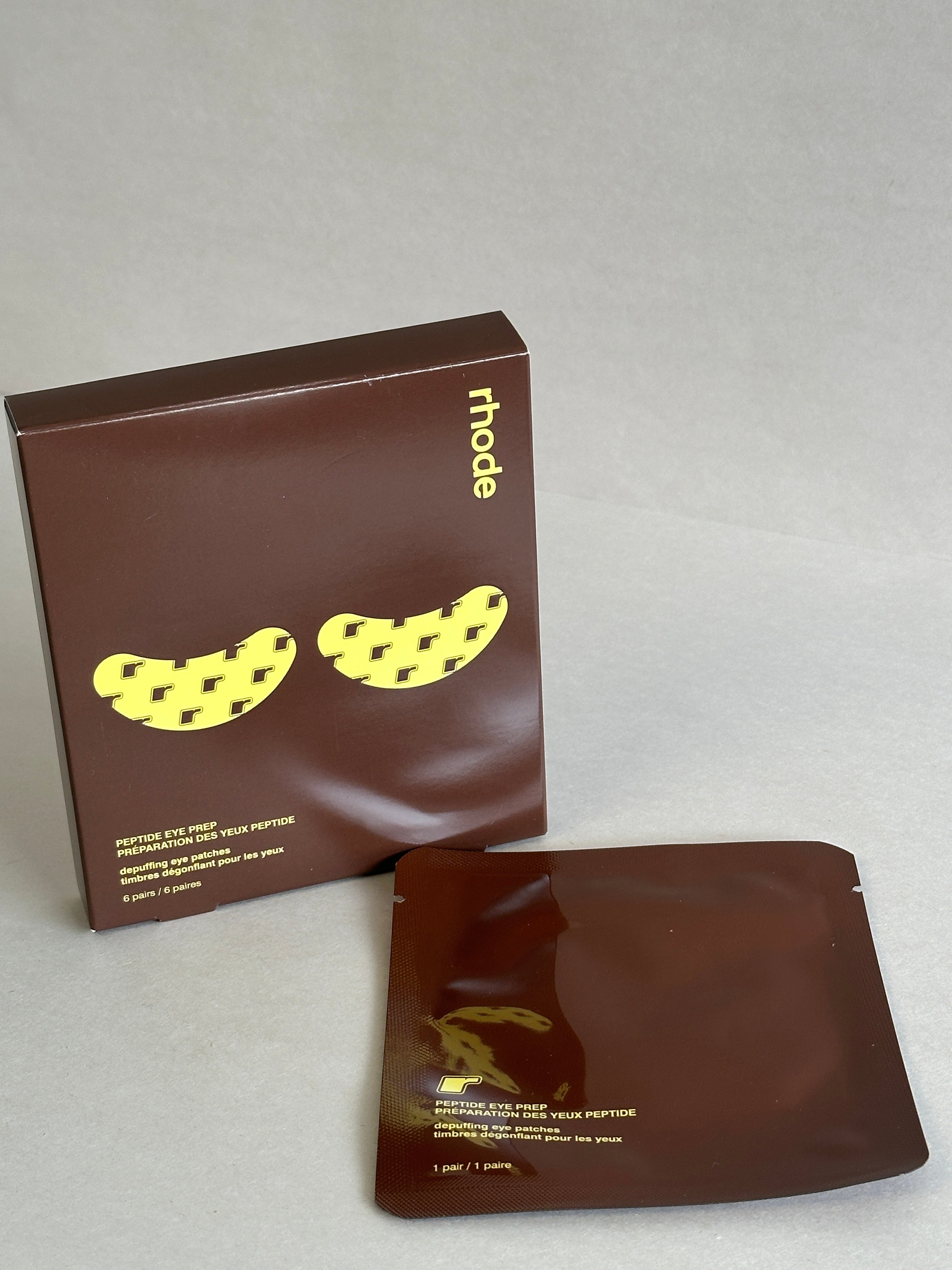 Peptide Eye Prep Depuffing Eye Patches