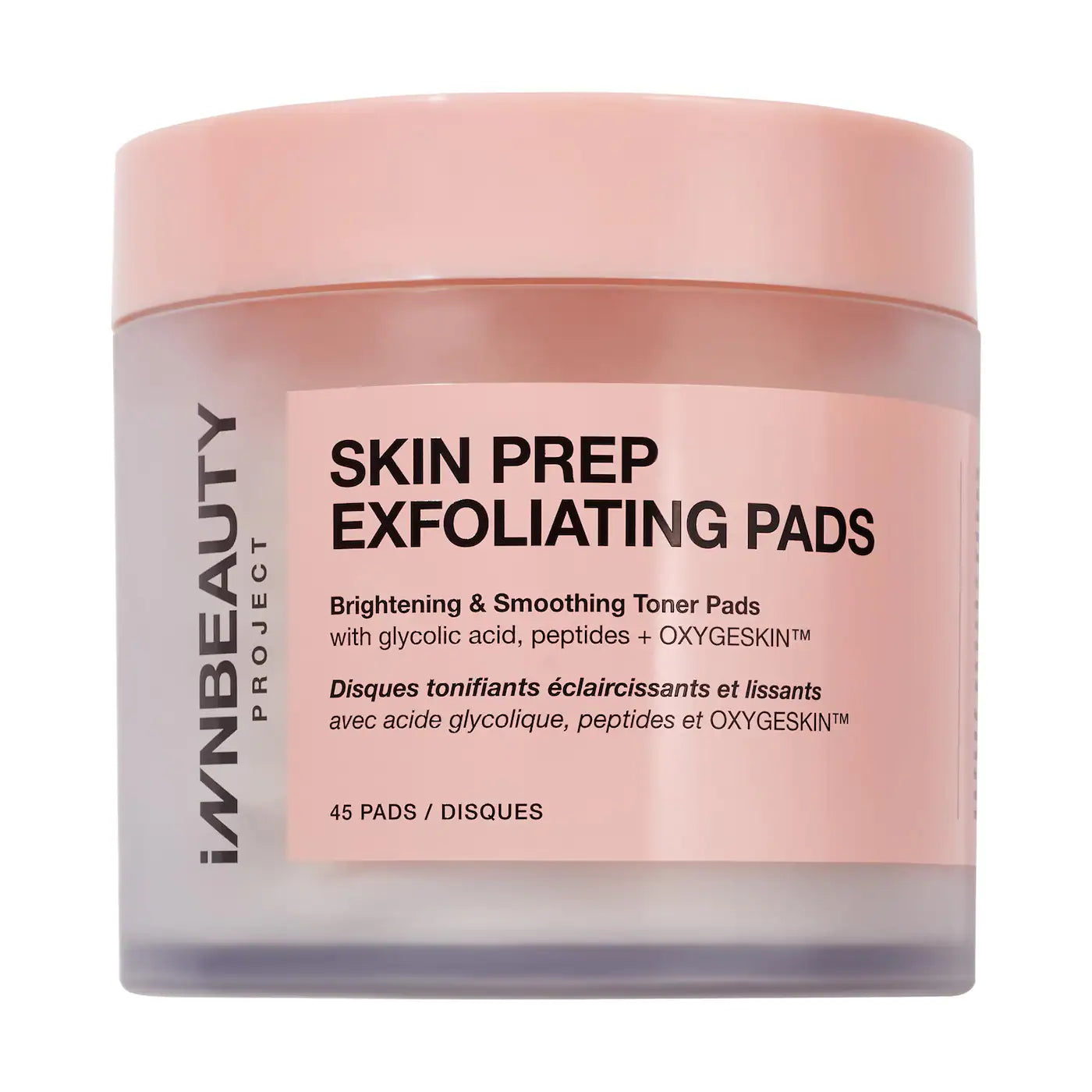 *PREORDEN: Skin Prep Brightening & Exfoliating Pads with Glycolic Acid - iNNBEAUTY PROYECT / Almohadillas exfoliantes