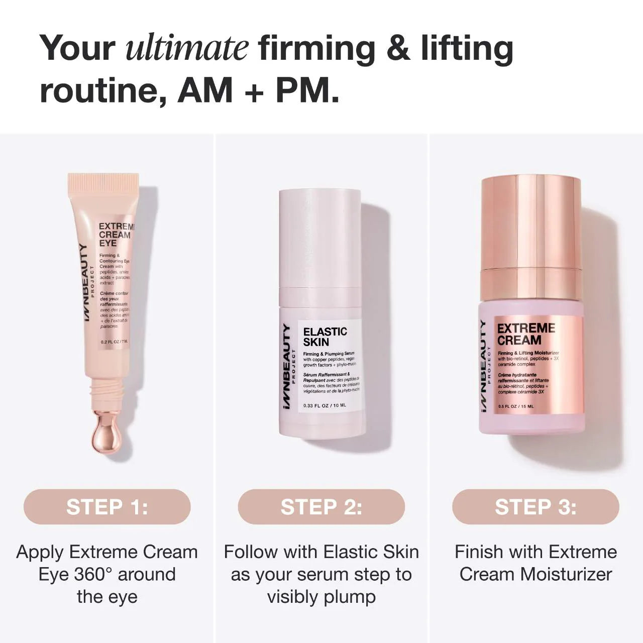 *PREORDEN: Firming Essentials Travel Skincare Kit - INNBEAUTY PROJECT / Set de skincare