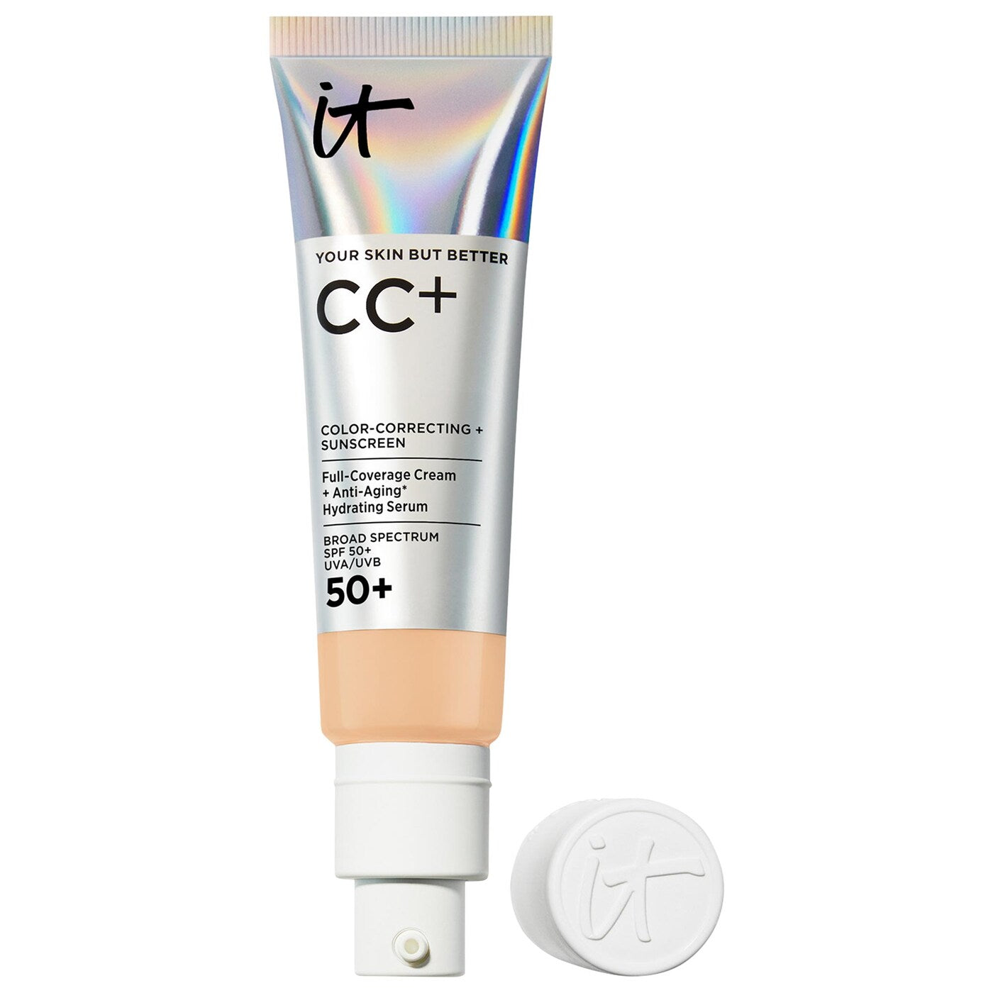*PREORDEN: CC+ Cream Full Coverage Color Correcting Foundation with SPF 50+ - IT Cosmetics / Base de maquillaje con SPF