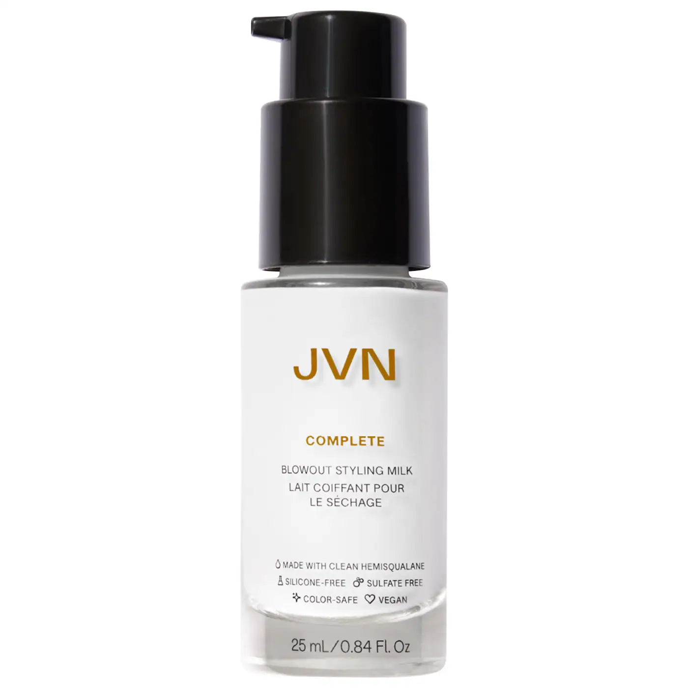 Complete Blowout Styling Milk - JVN / Leche moldeadora para suavidad, memoria de peinado y protección calor