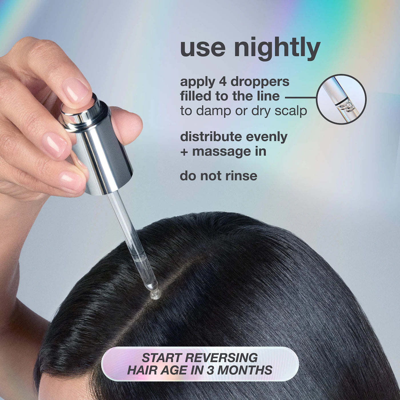 *PREORDEN: FutureIQ™ Hair Longevity Serum for Graying, Thinning, & Scalp Aging - K18 Biomimetic Hairscience / Sérum Nocturno para Canas y Caída del Cabello