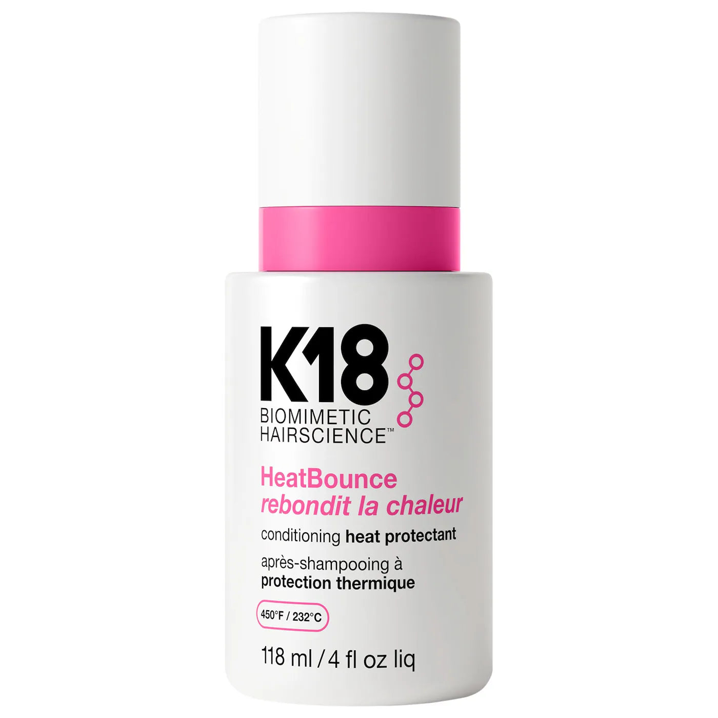 *PREORDEN: HeatBounce™ Leave-In Conditioner Heat Protectant - K18 Biomimetic Hairscience / Acondicionador sin enjuage