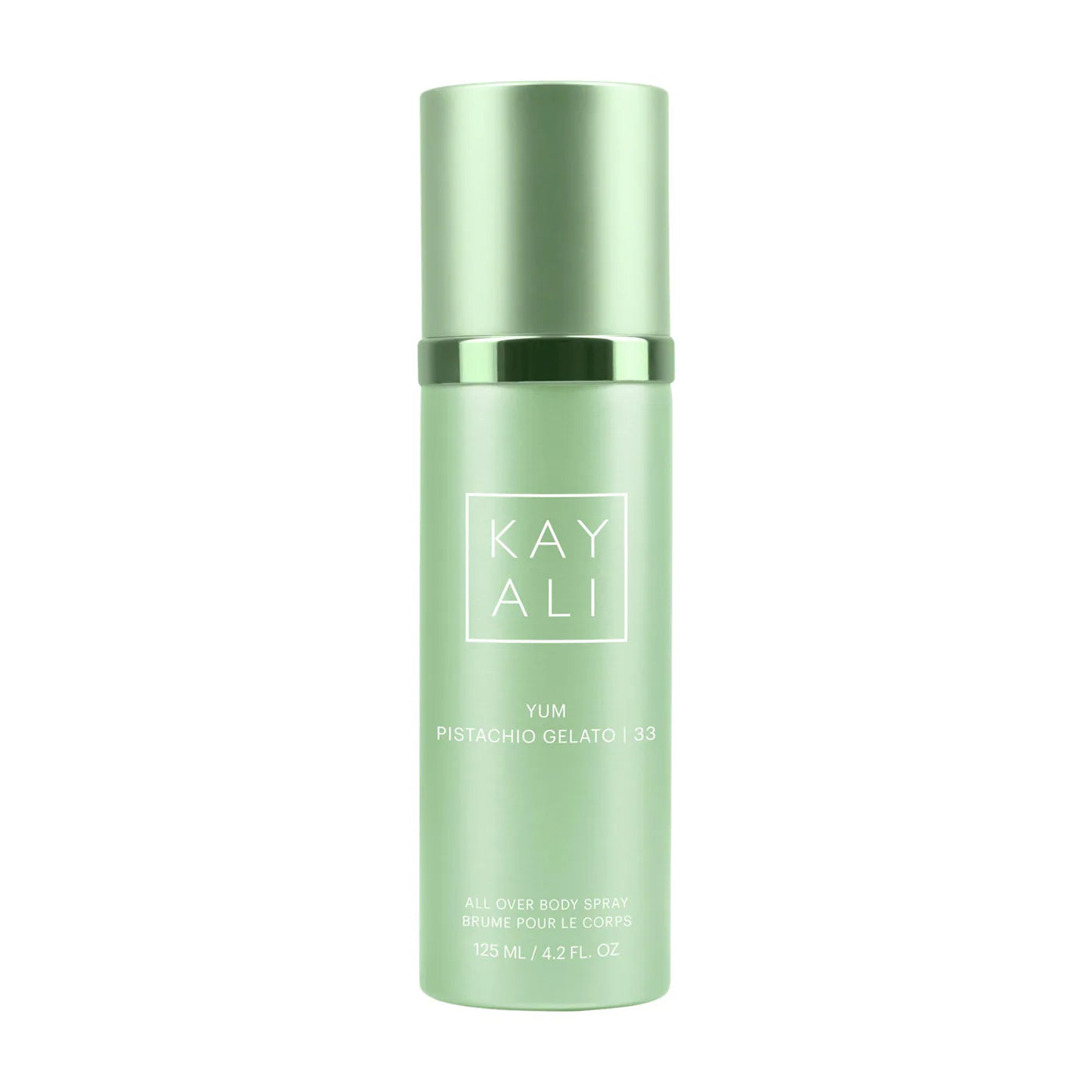 *PREORDEN: YUM PISTACHIO GELATO | 33 Body Spray 125mL - Kayali / Perfume para cuerpo notas cálidas