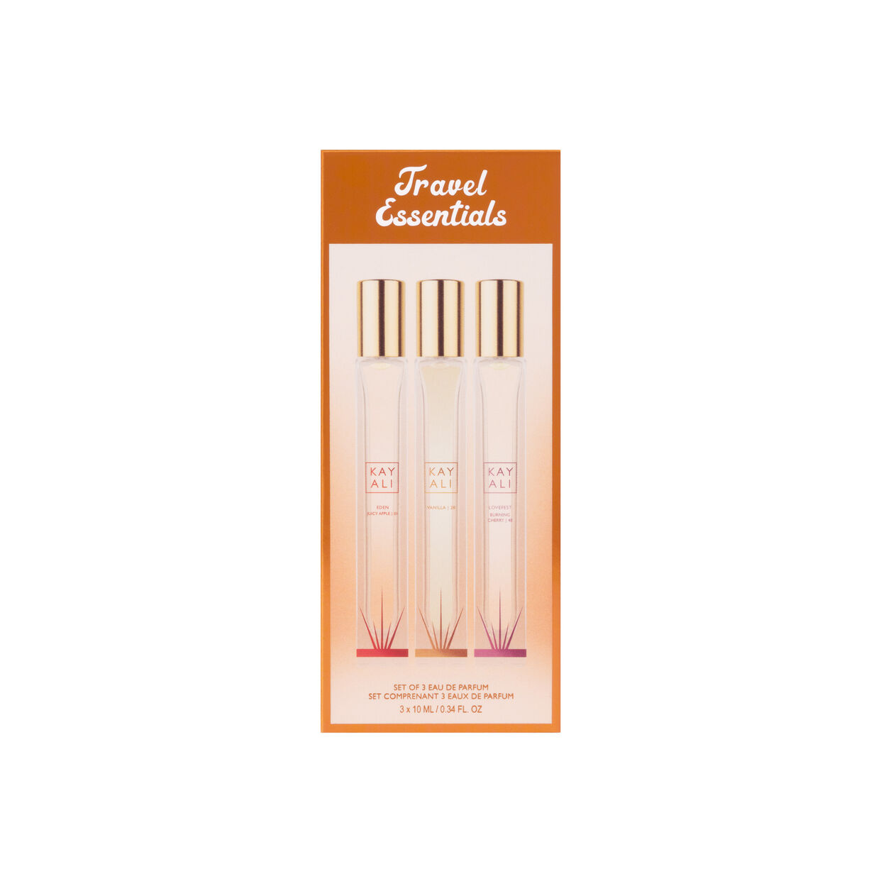 Kayali Travel Essentials - Kayali / Set de perfumes tamaño de viaje / Edición limitada
