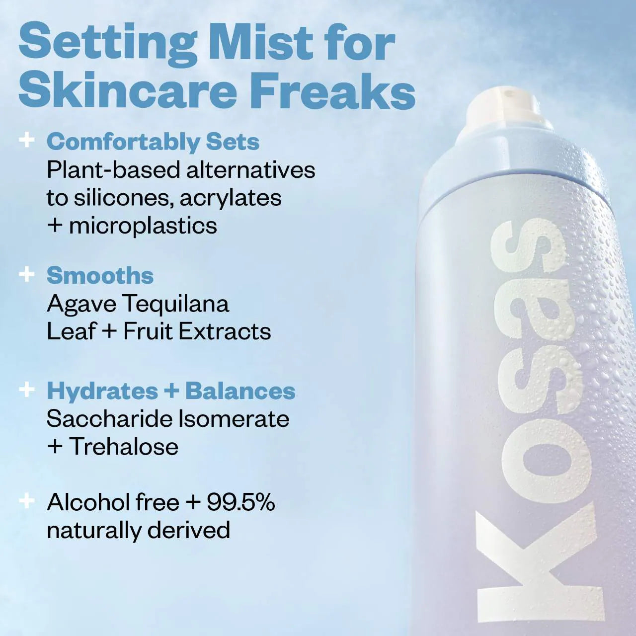 *PREORDEN: Cloud Set Airy Setting Spray + Smoothing Mist 95mL - Kosas / Fijador de maquillaje