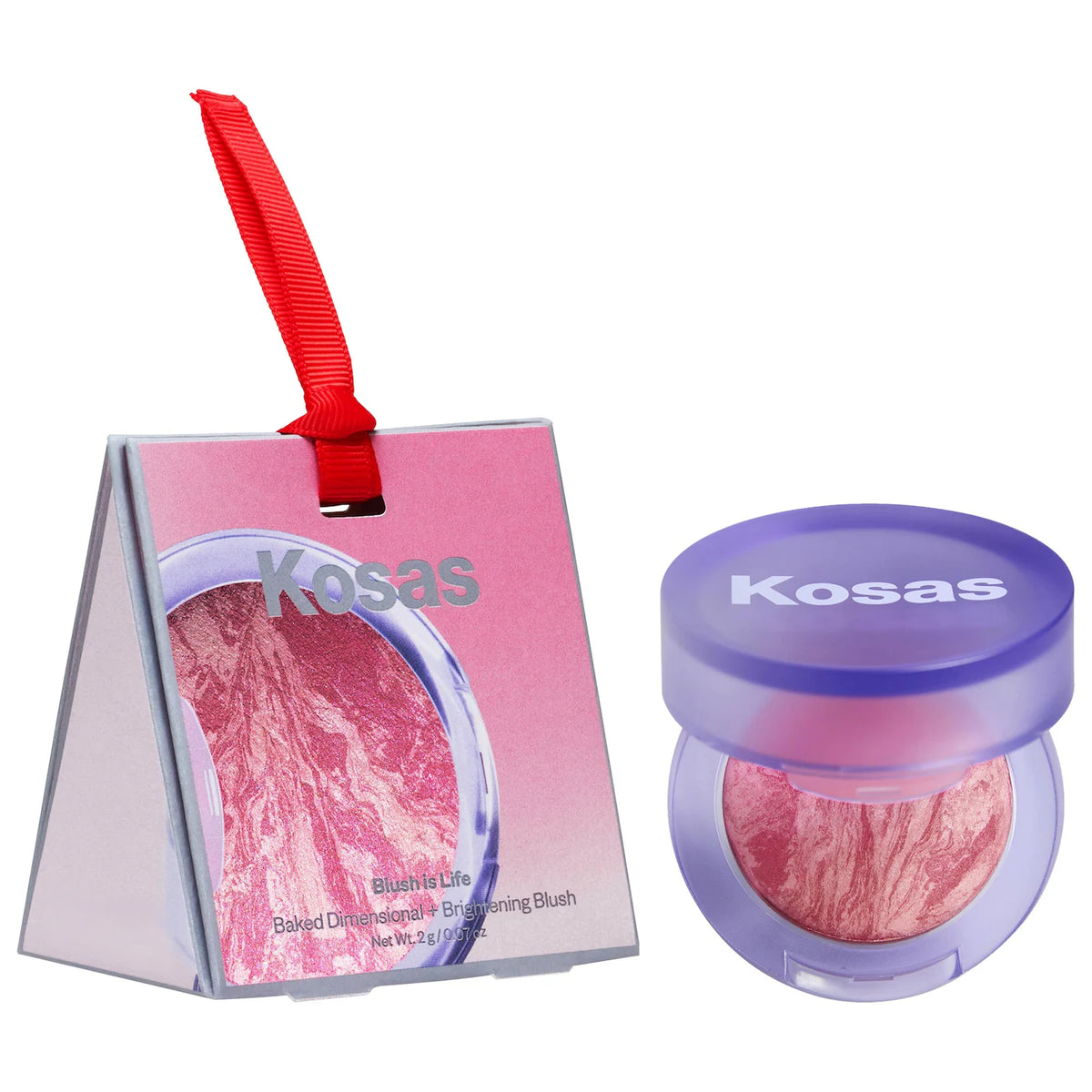 *PREORDEN: Mini Blush is Life Baked Talc-Free Dimensional + Brightening Blush - Kosas / Mini rubor en polvo