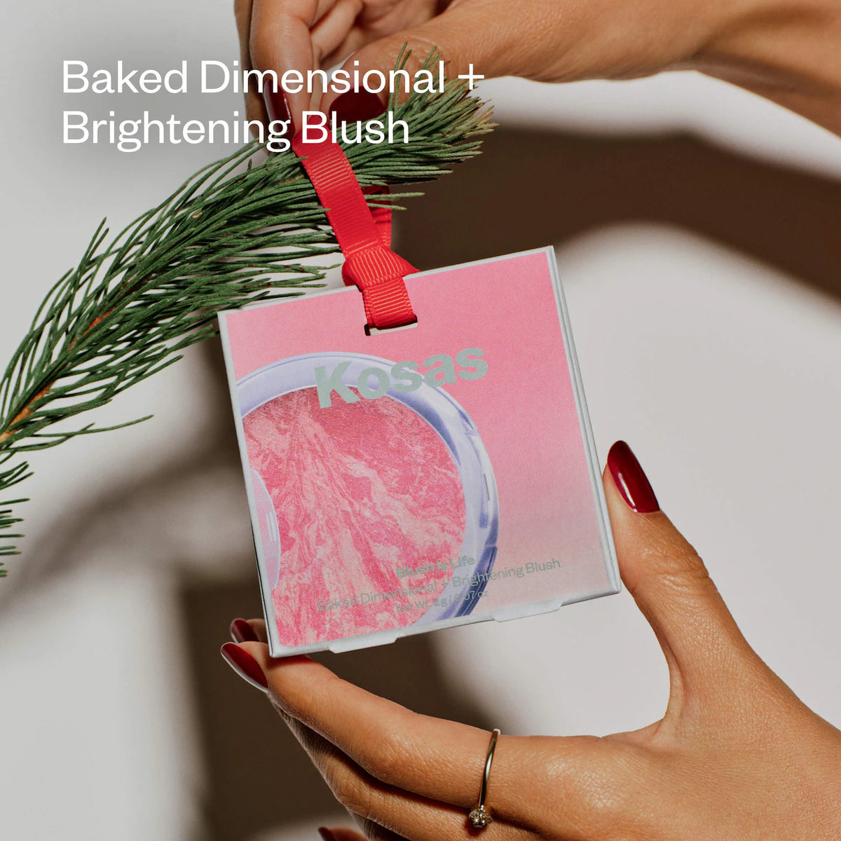 *PREORDEN: Mini Blush is Life Baked Talc-Free Dimensional + Brightening Blush - Kosas / Mini rubor en polvo