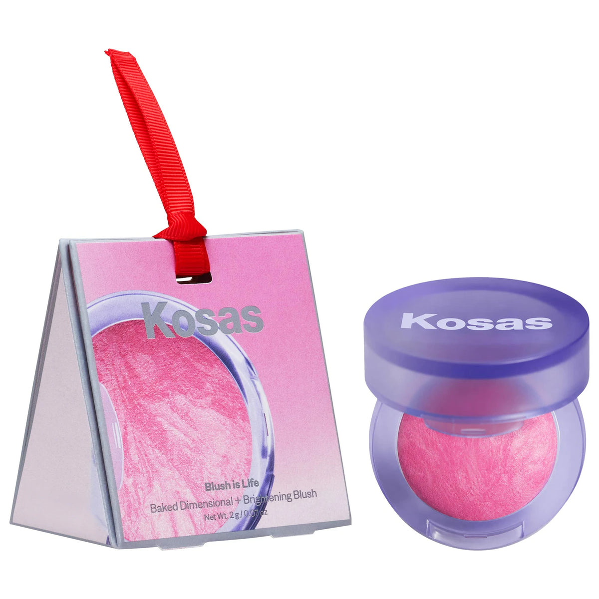 *PREORDEN: Mini Blush is Life Baked Talc-Free Dimensional + Brightening Blush - Kosas / Mini rubor en polvo