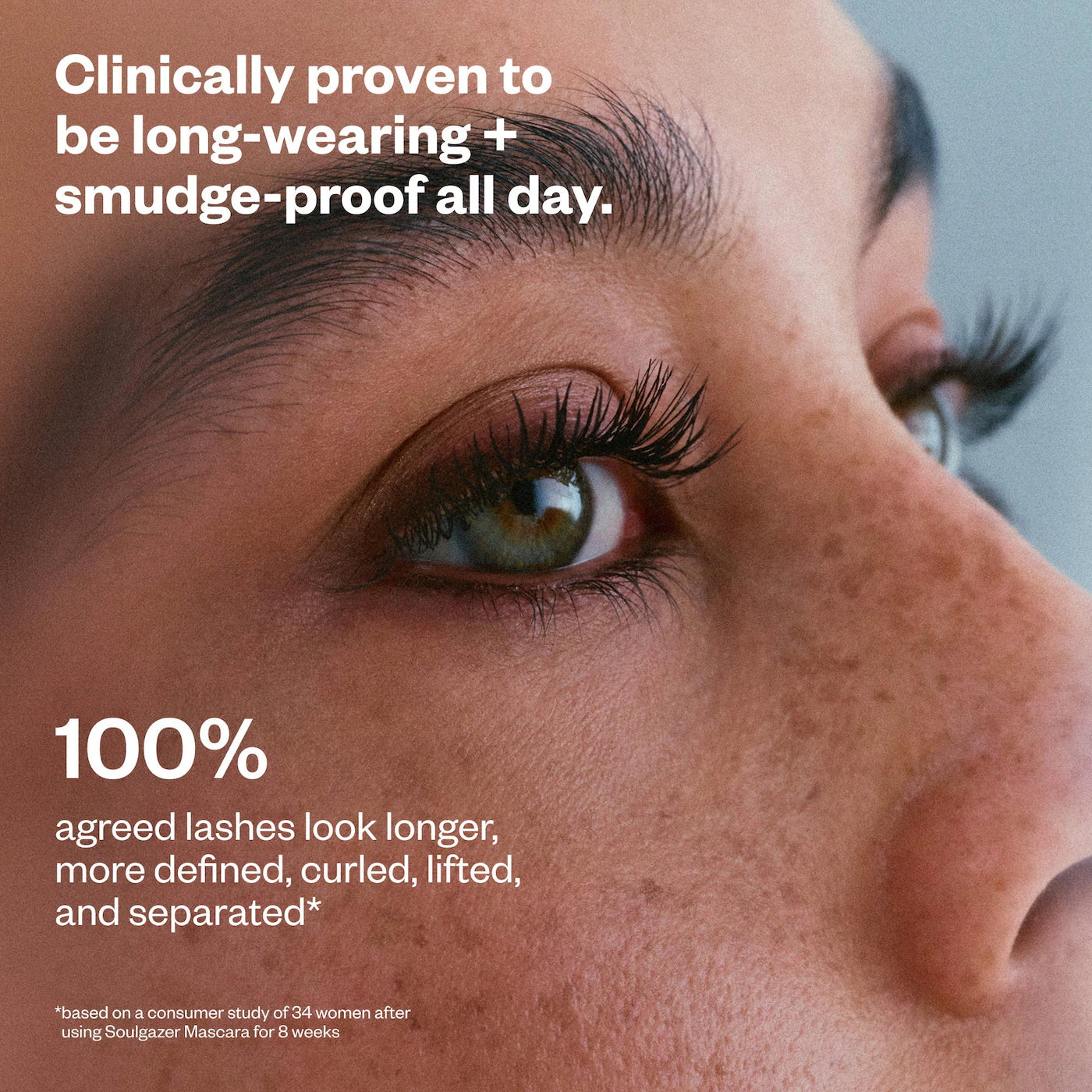 Soulgazer Lengthening Mascara + Lash Serum in 1 for Sensitive Eyes - Kosas / Máscara de pestañas