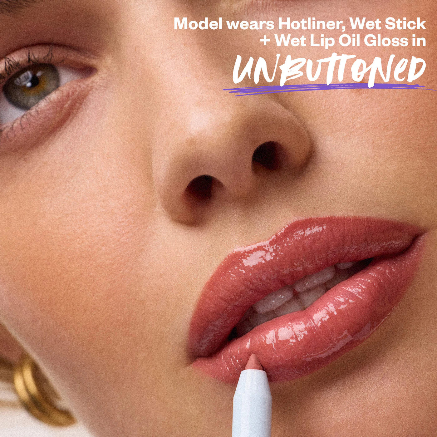 *PREORDEN: Unbuttoned Lip Liner, Lipstick, and Gloss Gift Set - Kosas / Set 3 pzas para labios