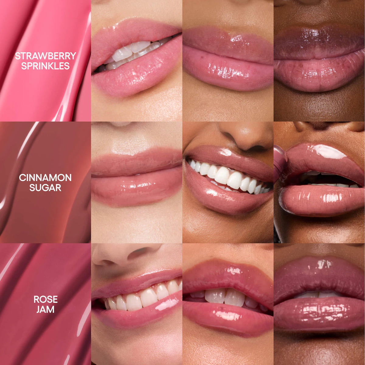 *PREORDEN: Glassy Lip Minis 3 Pc. Glaze Craze Tinted Peptide Lip Serum Gift Set - Laneige / Set 3 minis labios