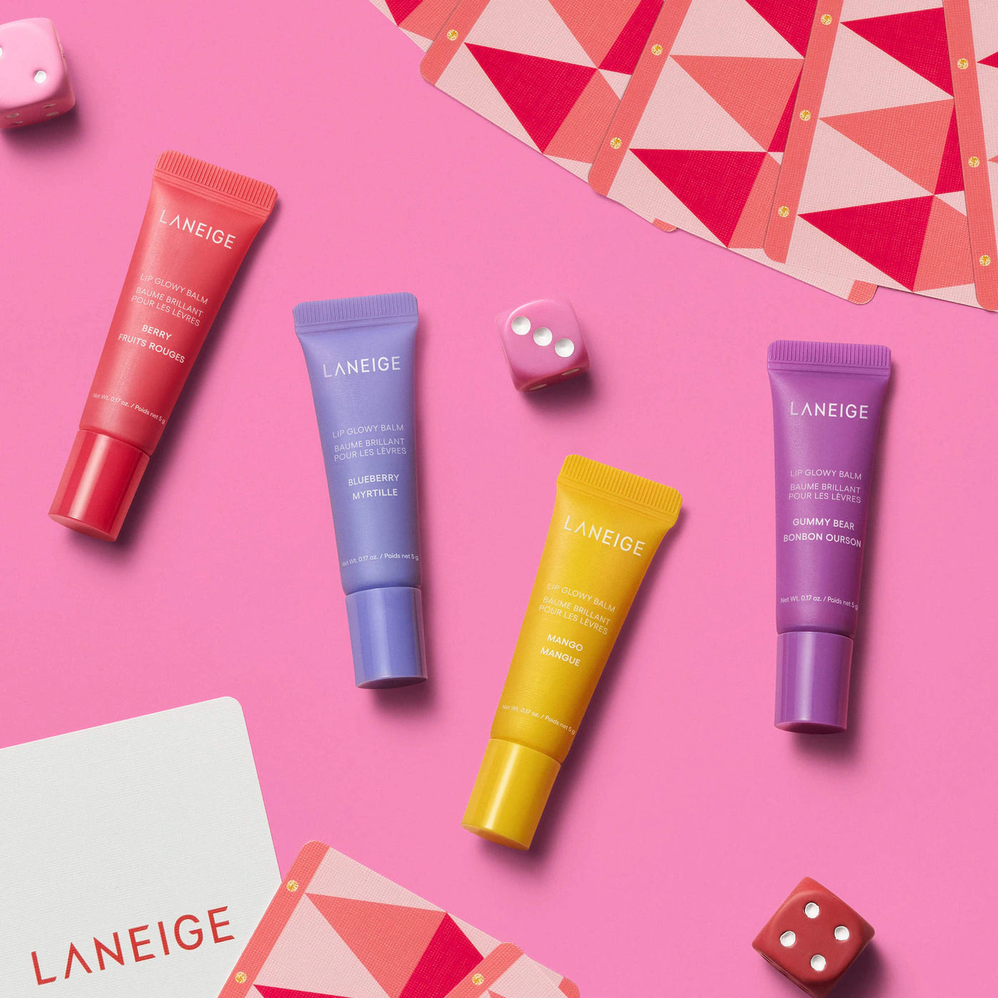 *PREORDEN: Glowy Lip Minis - Laneige / Set 4 minis para labios