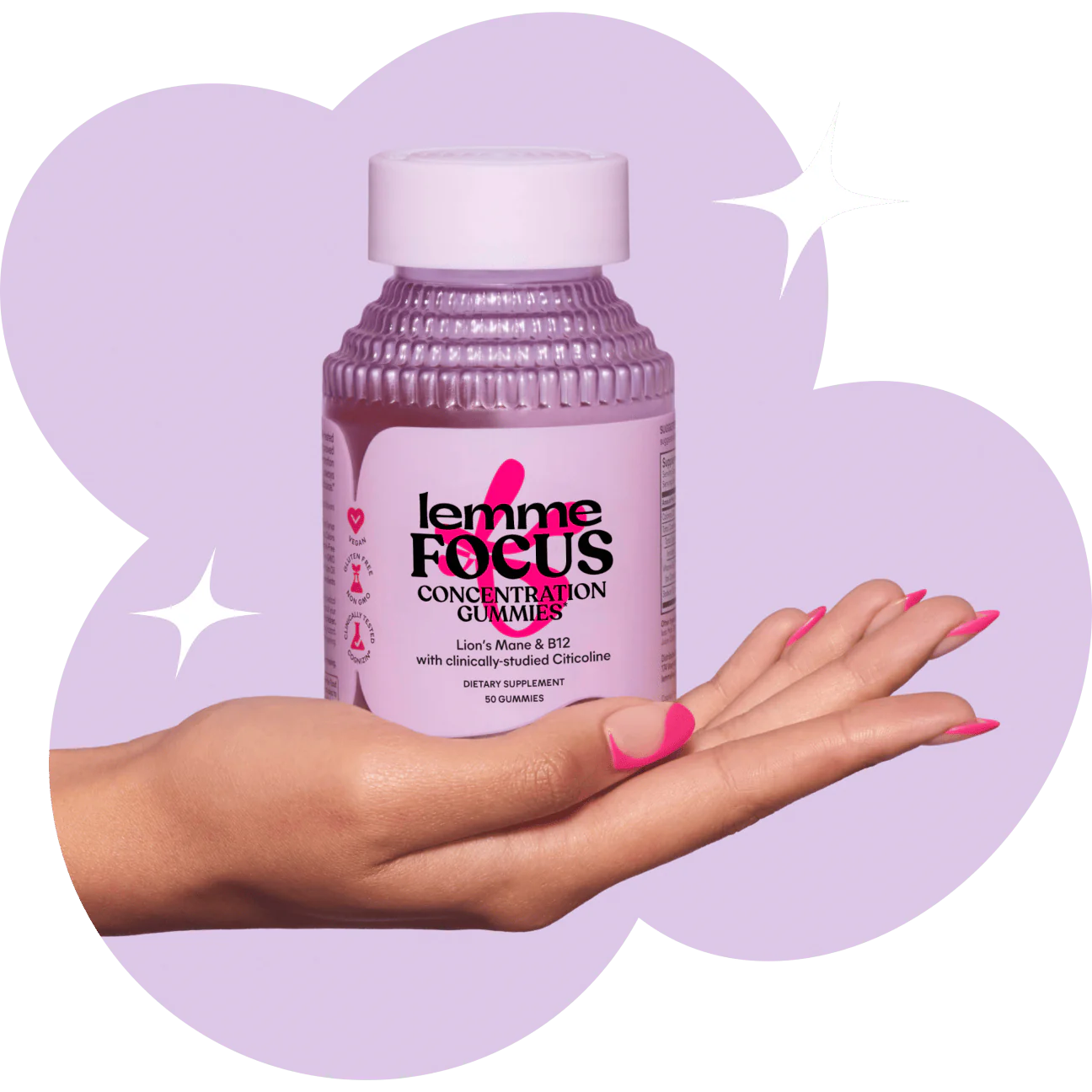 Focus Gummies - lemme / Gomitas para concentrarte