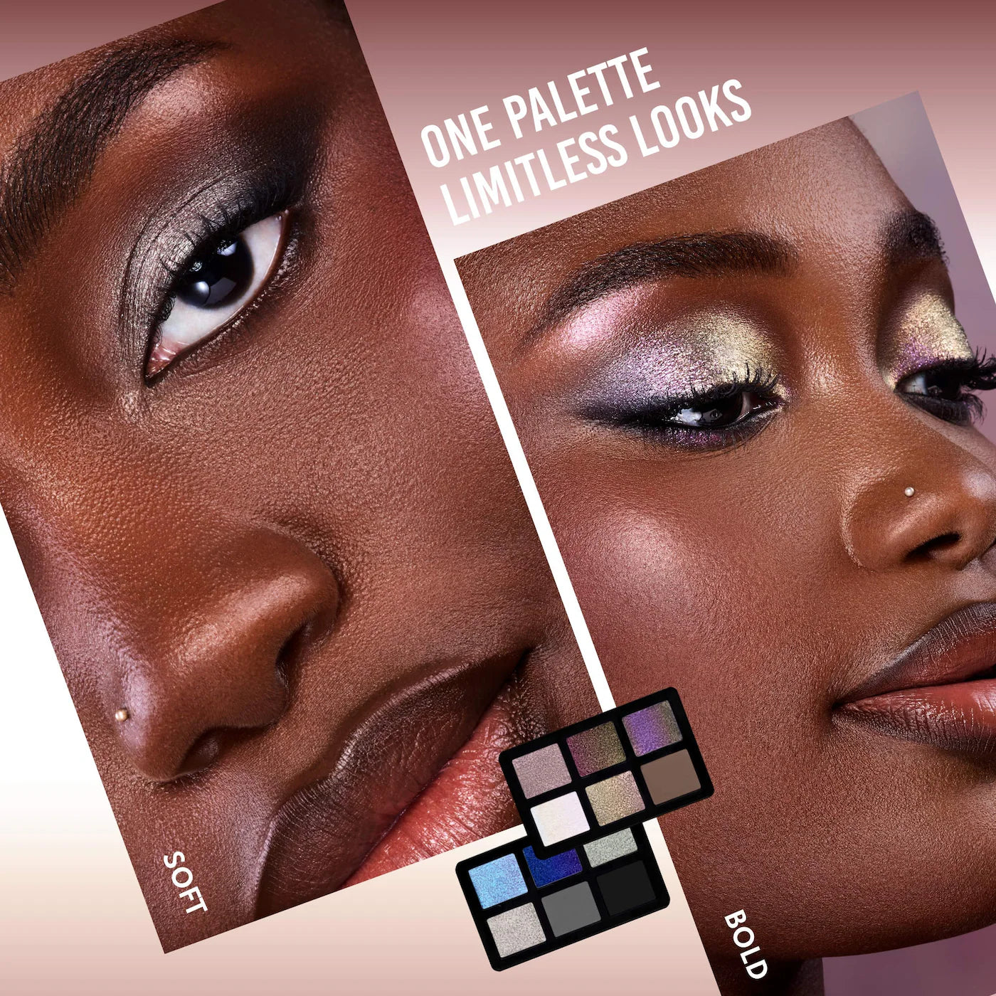 *PREORDEN: LIGHTWORK VII The Freedom Makeup Palette: Magnetic, Customizable, Stackable Palette with Illuminating Pigments for Eyes, Face & Lips - Danessa Myricks Beauty / Paleta multiuso para rostro completo (Copia)