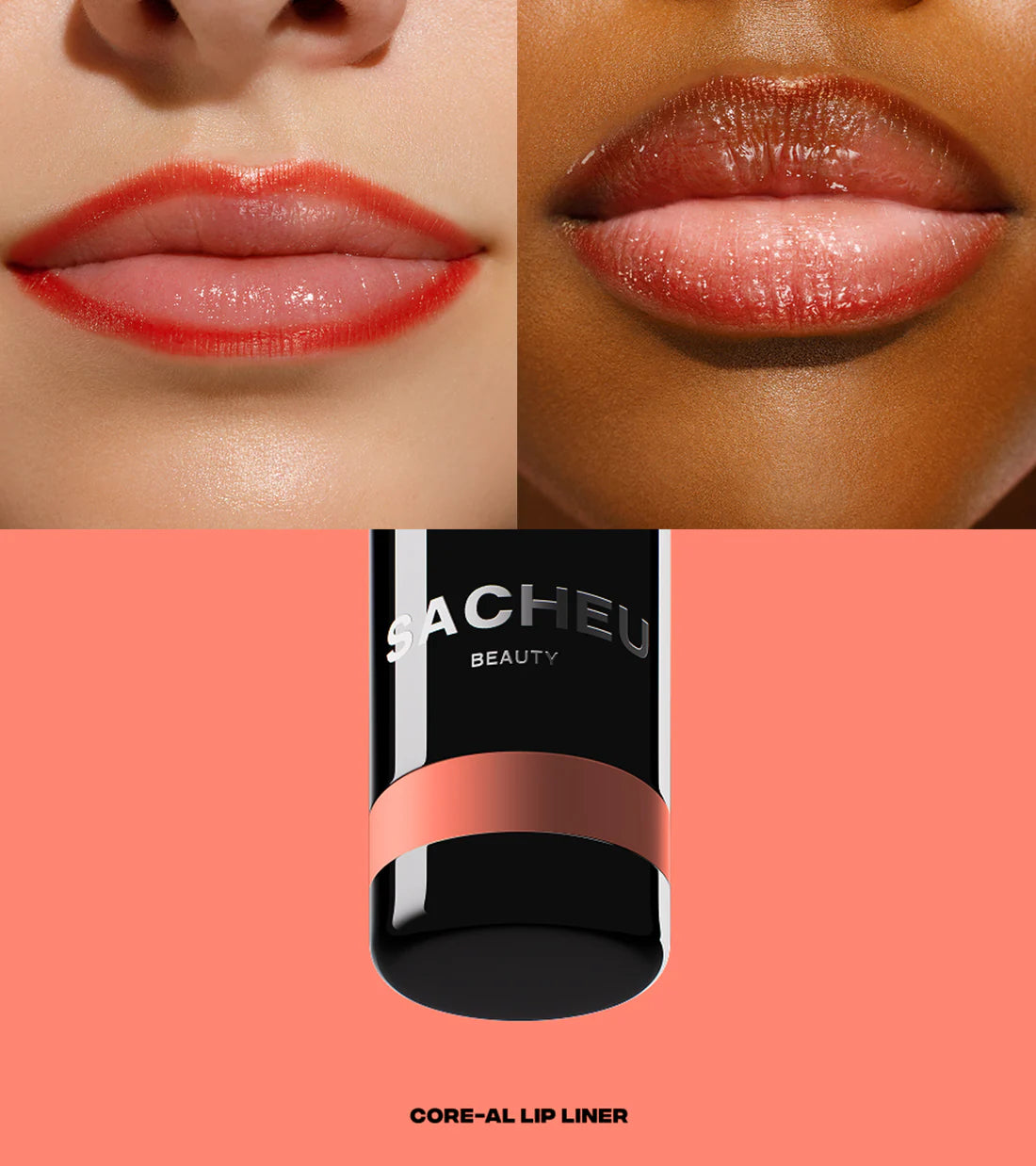 LIP LINER STAY-N® - SACHEU / delineador de labios peel off, larga duración