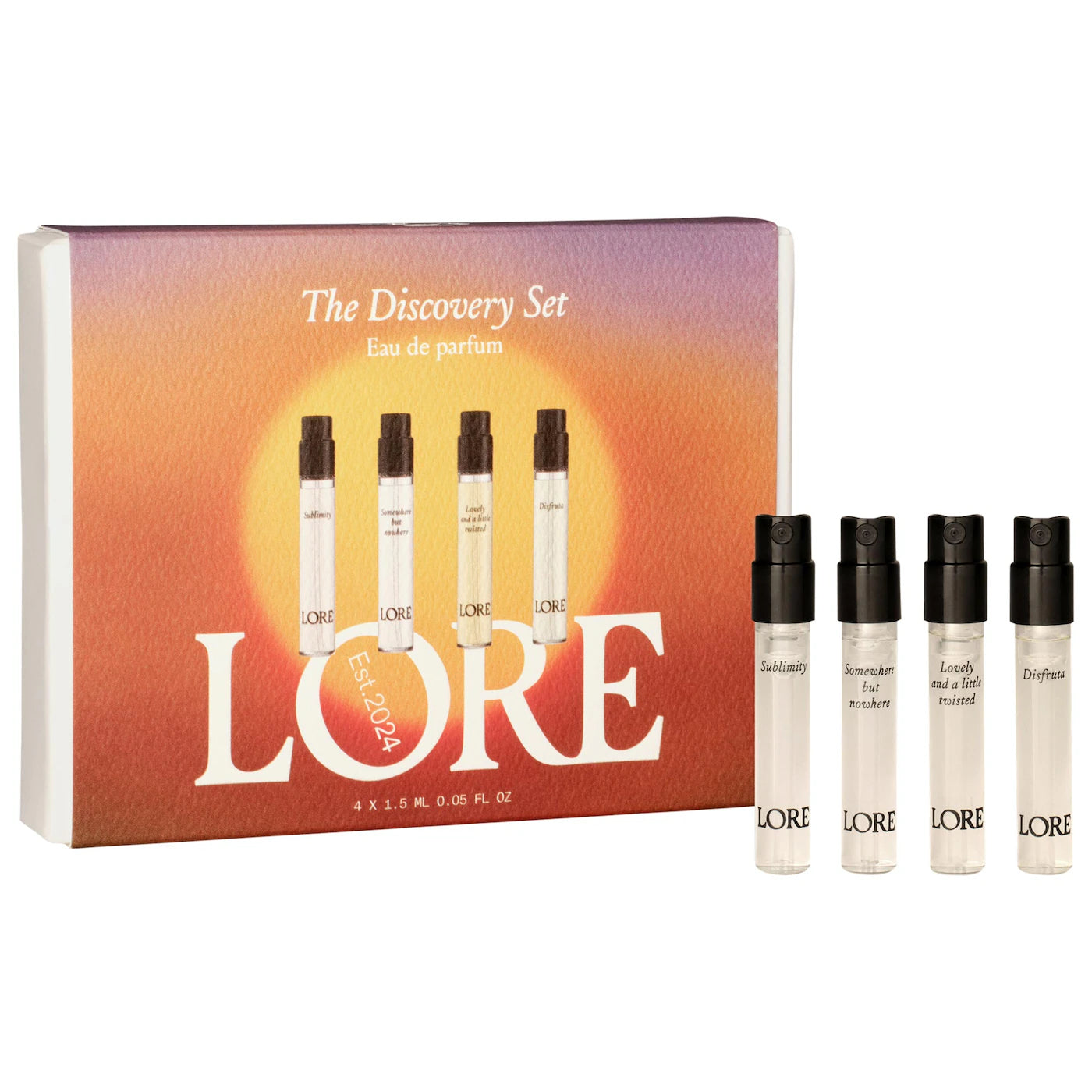 *PREORDEN: Fragrance Discovery Set - LORE / Set de mini perfumes